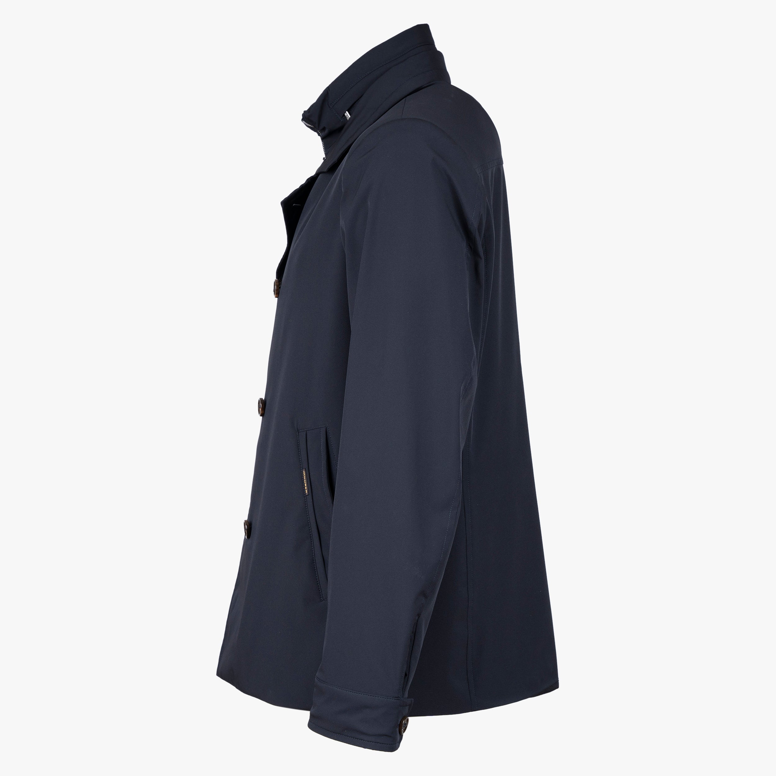 Moorer Peacoat Jack Donkerblauw | Volmer-KN