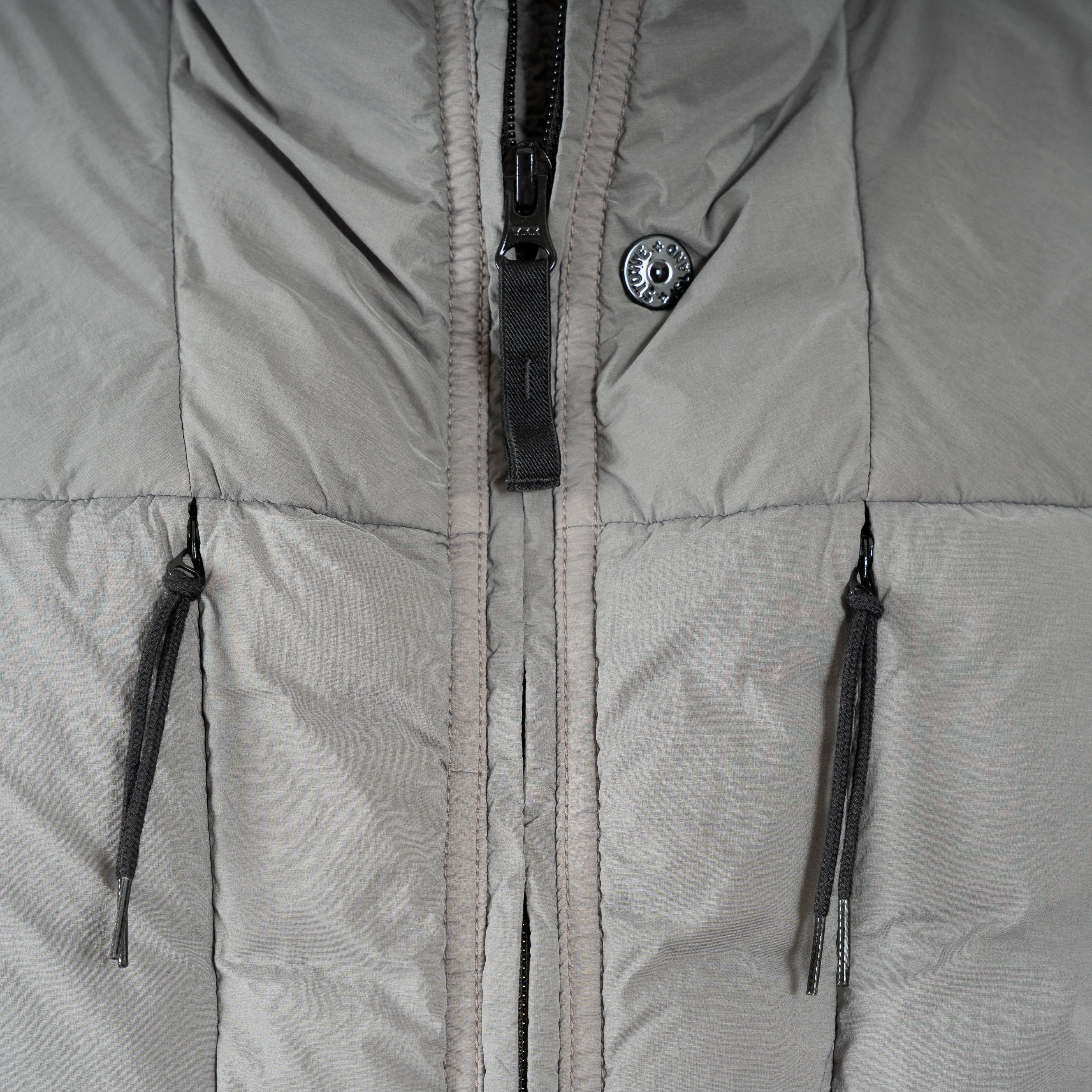 Stone Island Bodywarmer Grijs | Seamless Tunnel Nylon Down