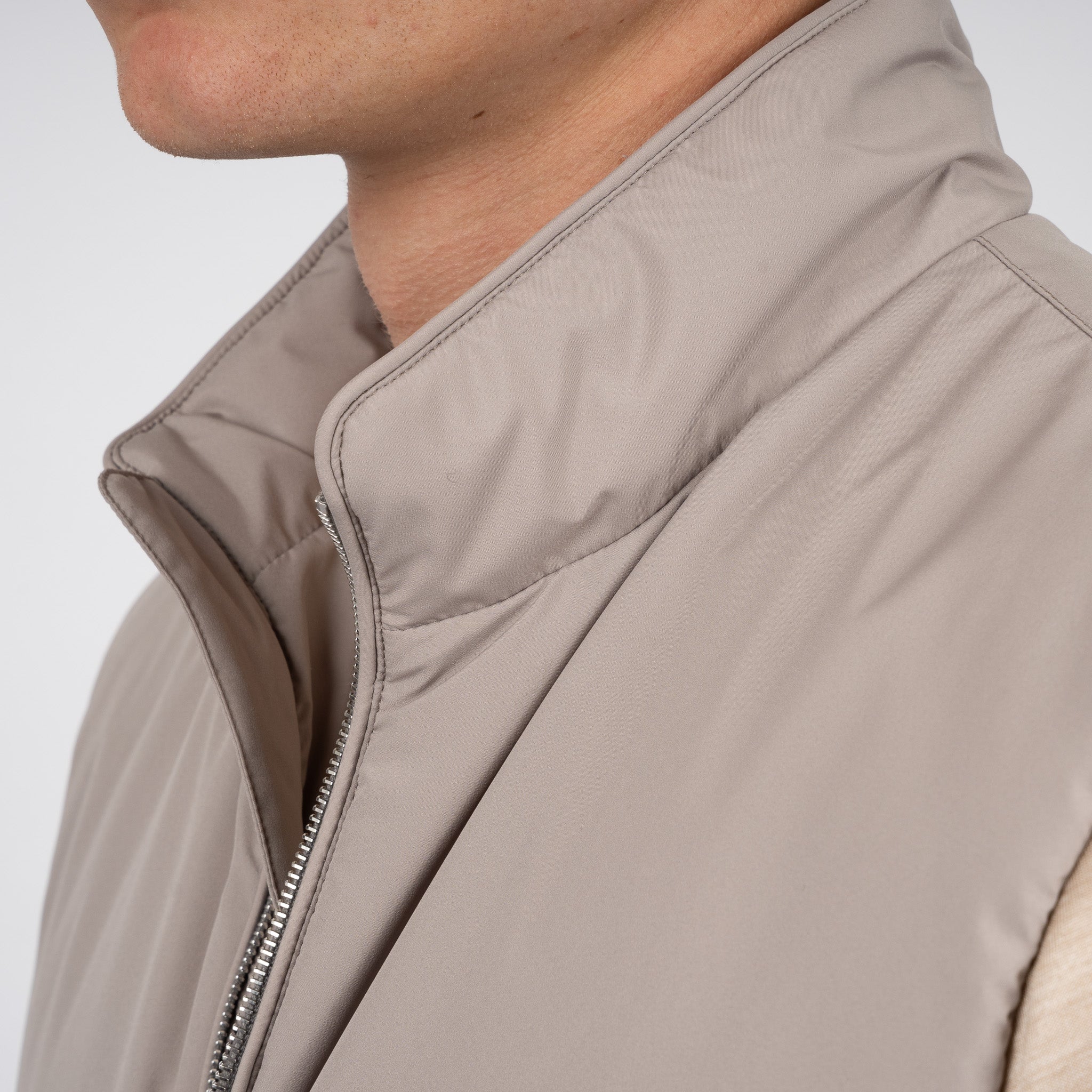 Moorer Bodywarmer Beige | Senio-Skt