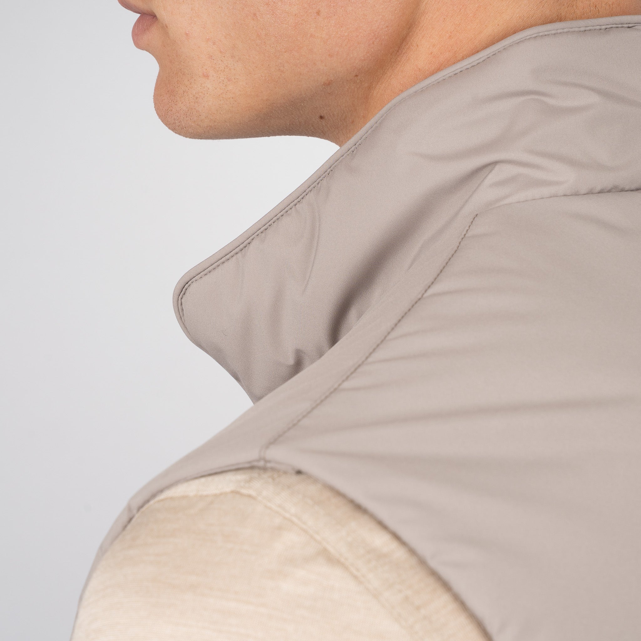 Moorer Bodywarmer Beige | Senio-Skt