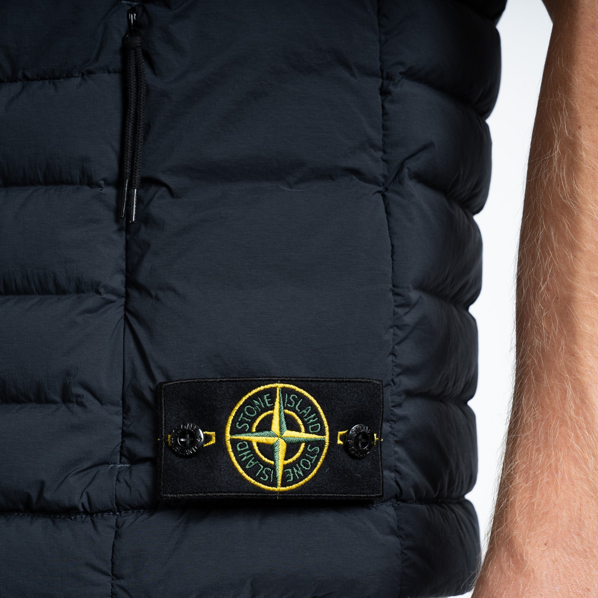 Stone Island Bodywarmer Blauw | Seamless Tunnel Down