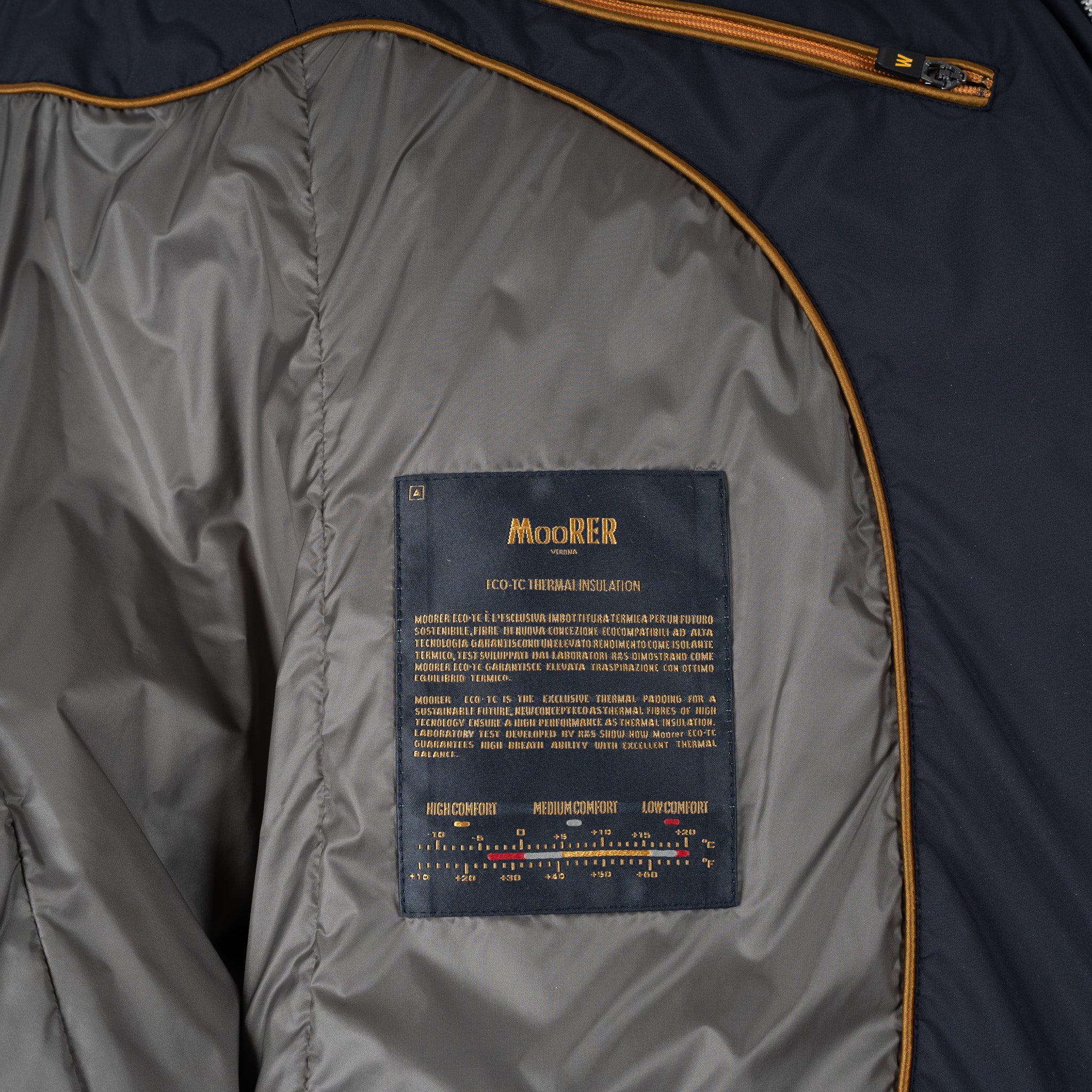 Moorer Bodywarmer Blauw | Senio-Skt