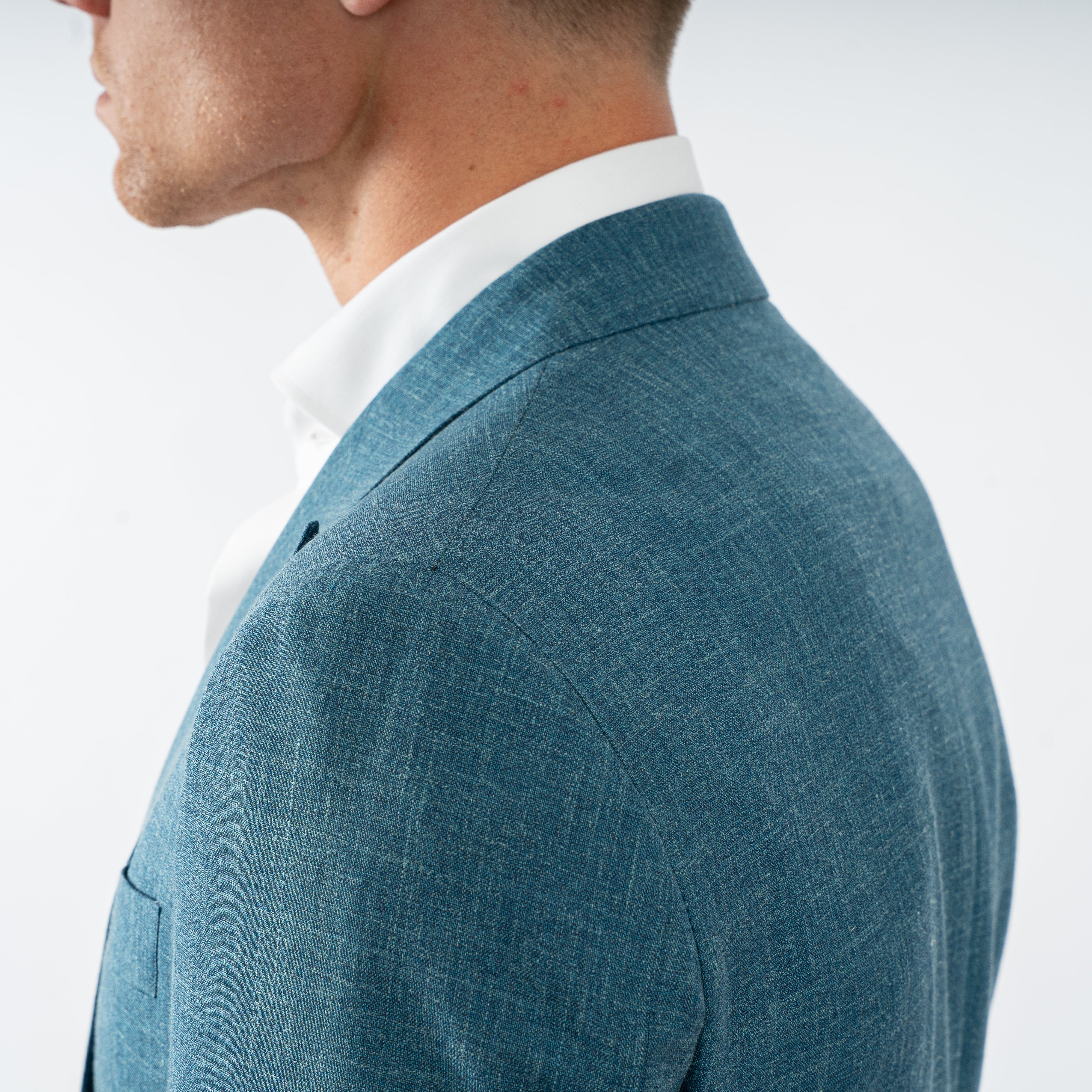 Munro Kostuum Petrolblauw | Loro Piana