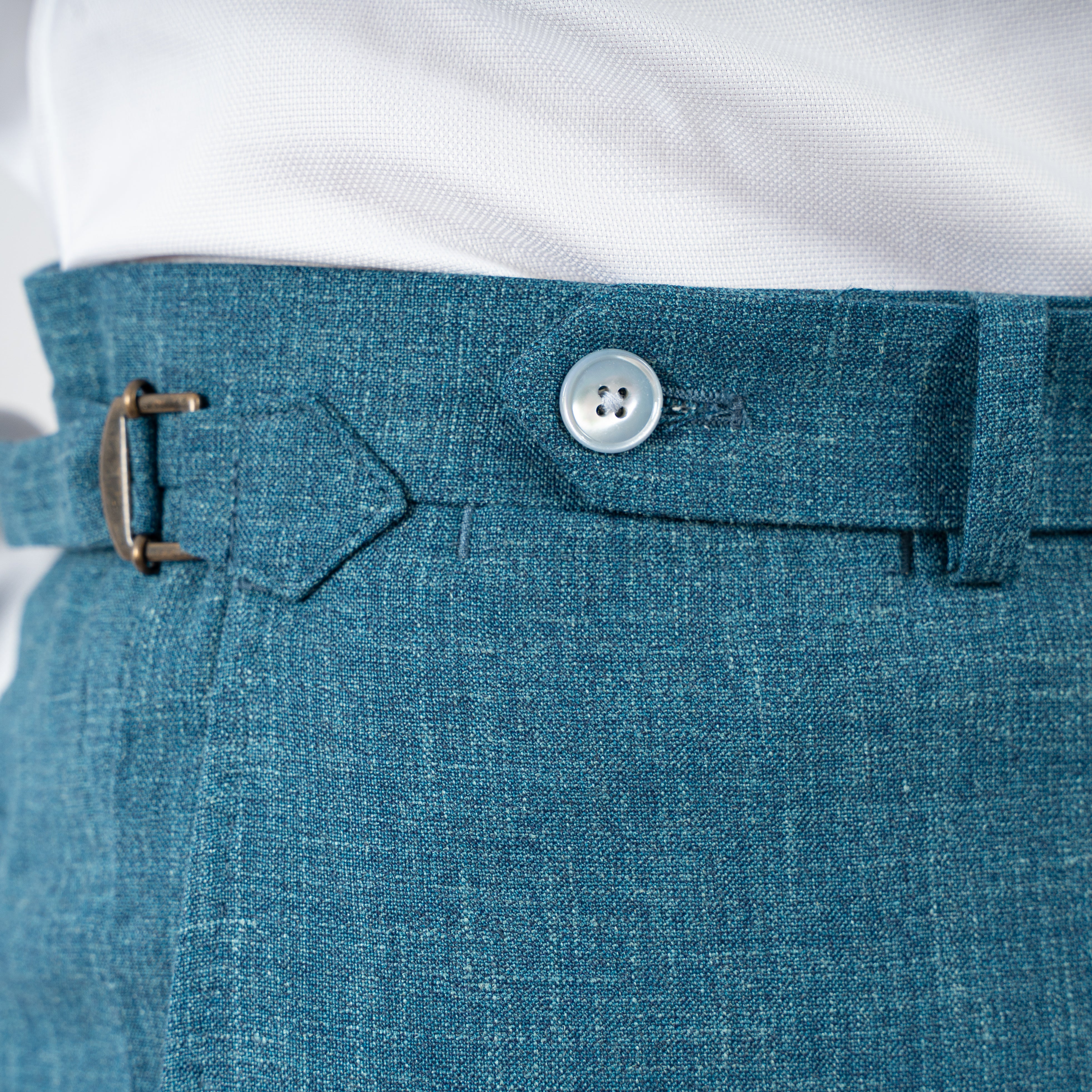 Munro Kostuum Petrolblauw | Loro Piana