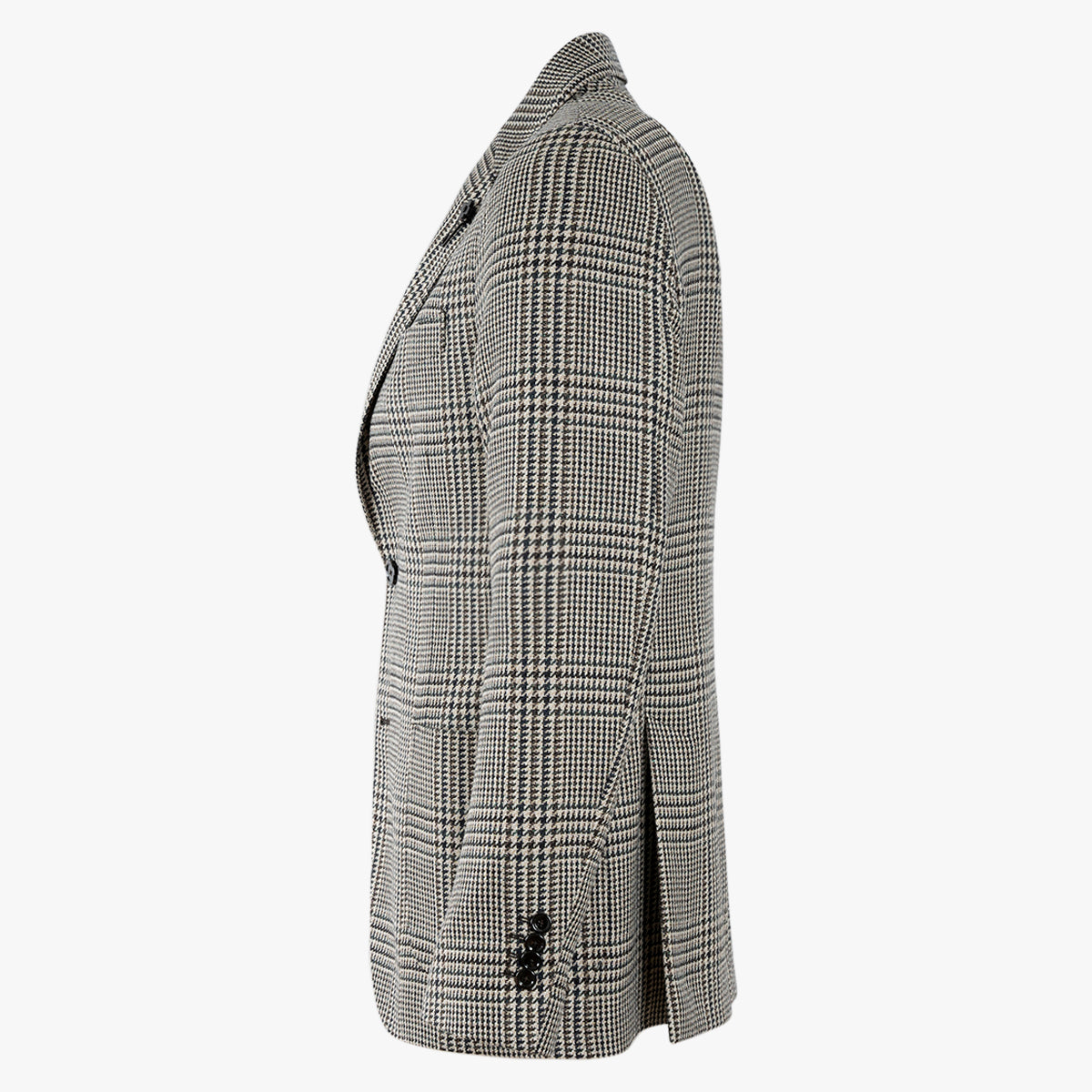 Lardini Colbert Bruin Geruit | Wol - Alpaca