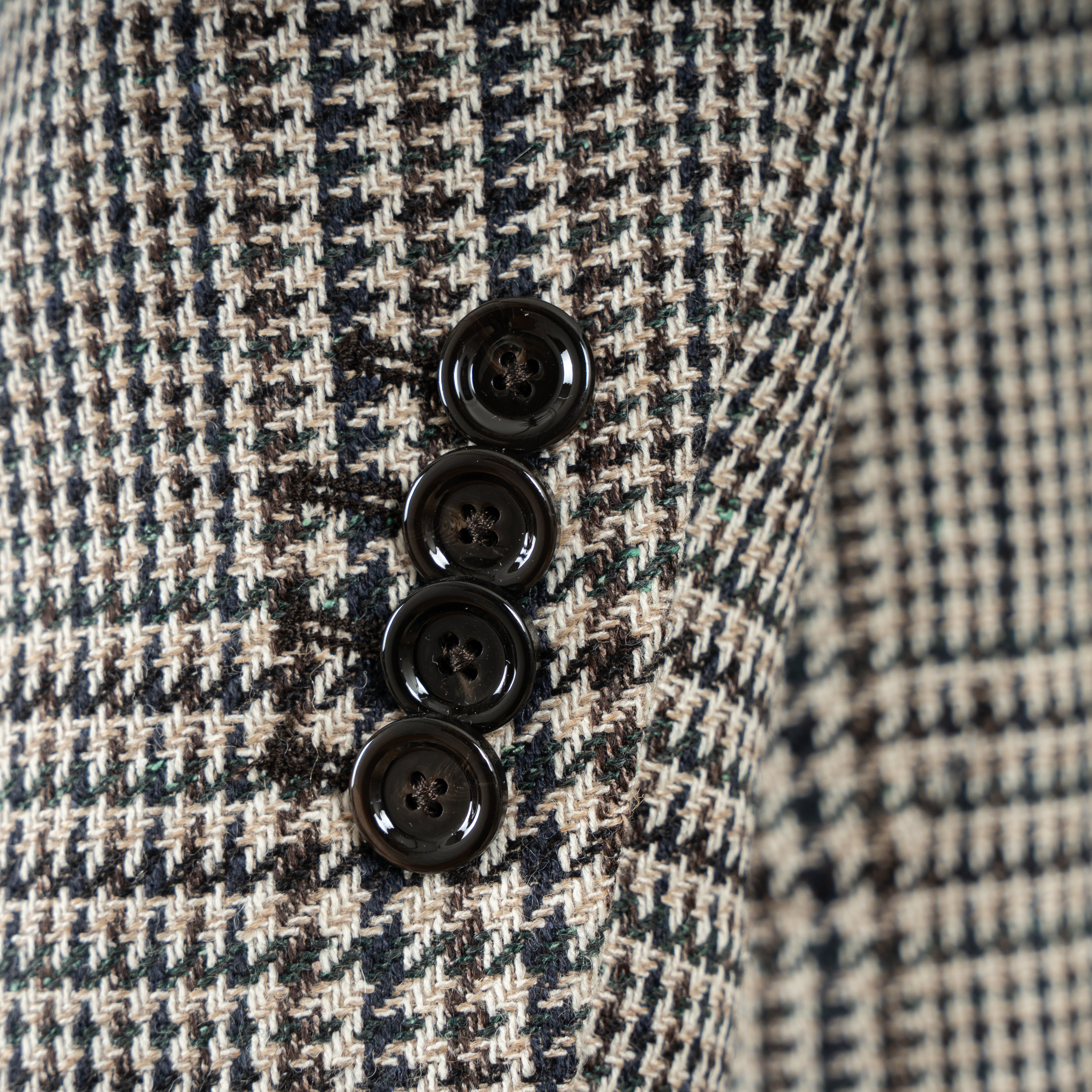 Lardini Colbert Bruin Geruit | Wol - Alpaca
