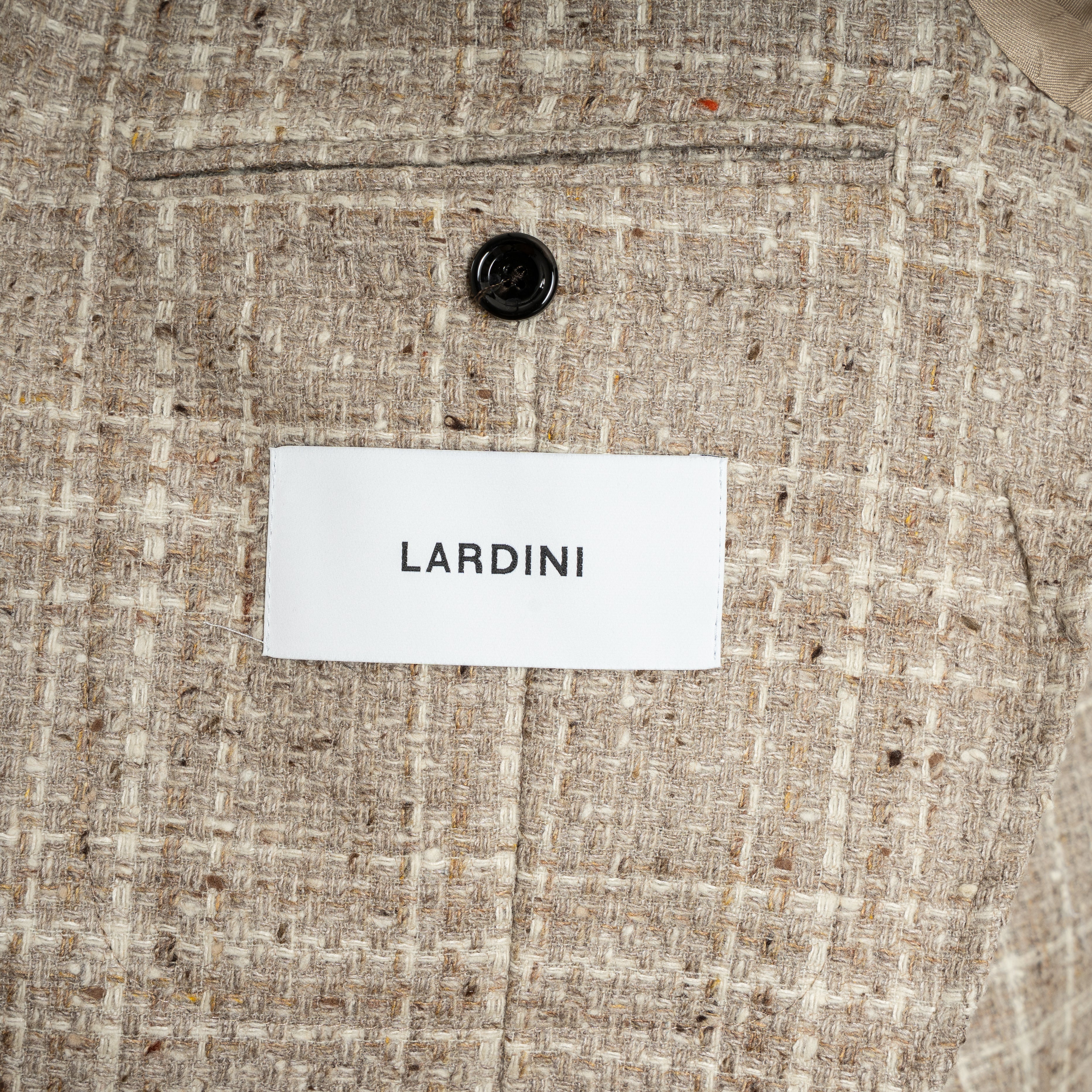 Lardini Colbert Beige Ruit | Wol Zijde