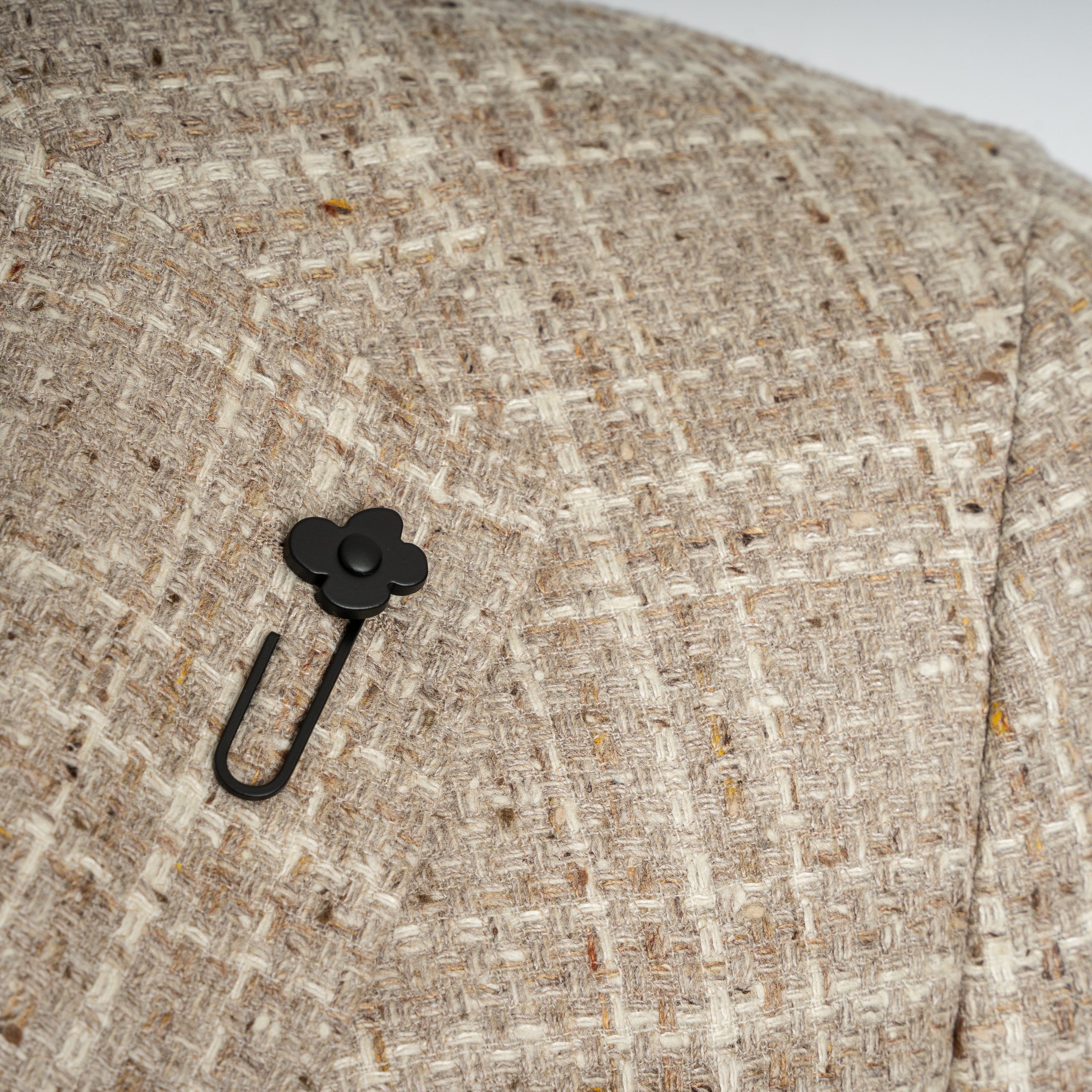 Lardini Colbert Beige Ruit | Wol Zijde