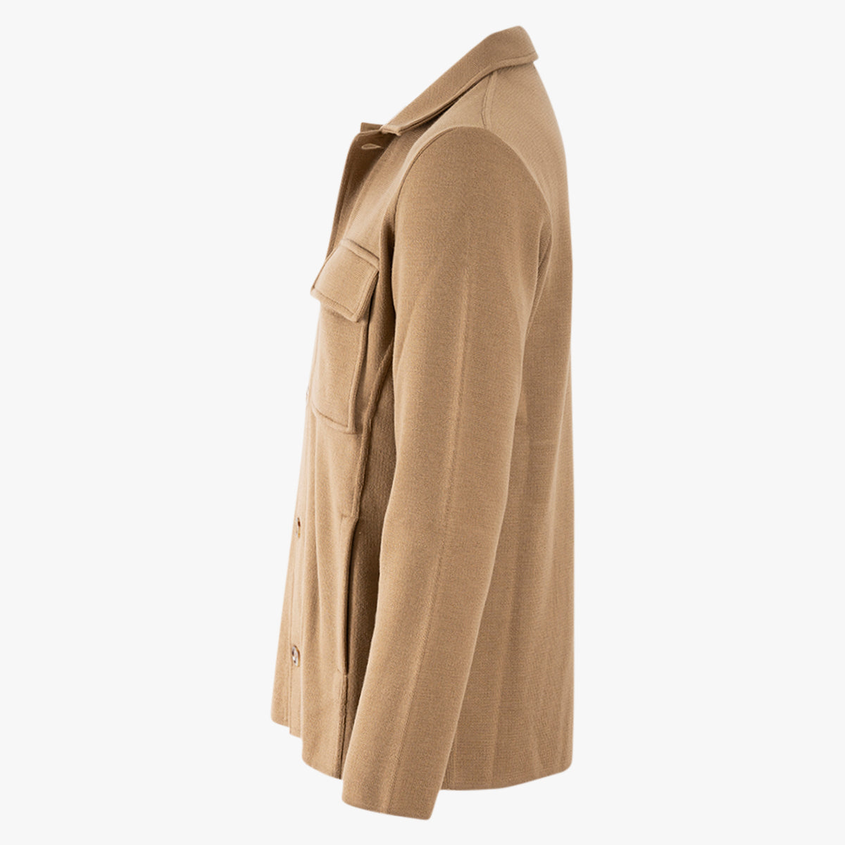 Lardini Overshirt Camel | Knitted Overshirt