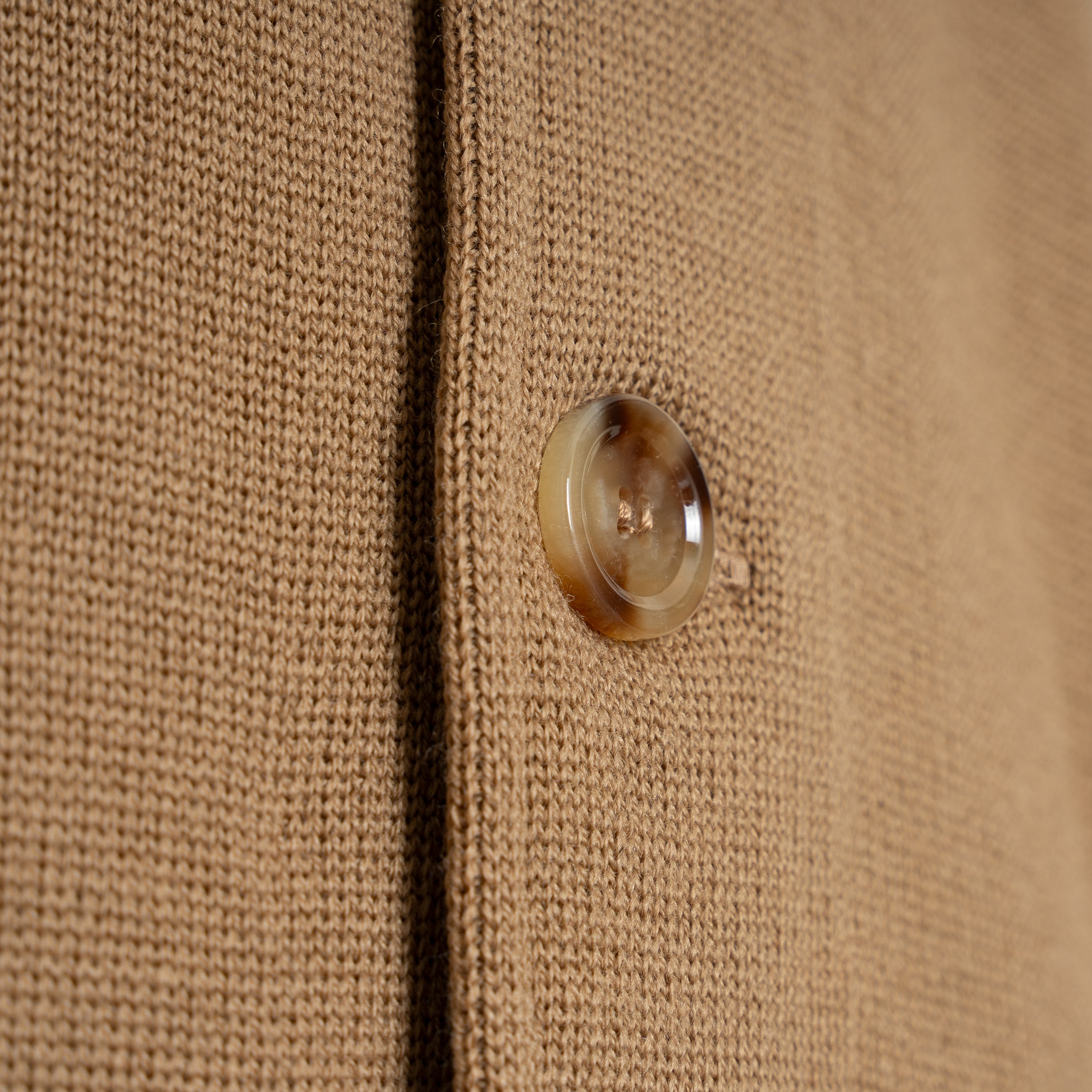 Lardini Overshirt Camel | Knitted Overshirt