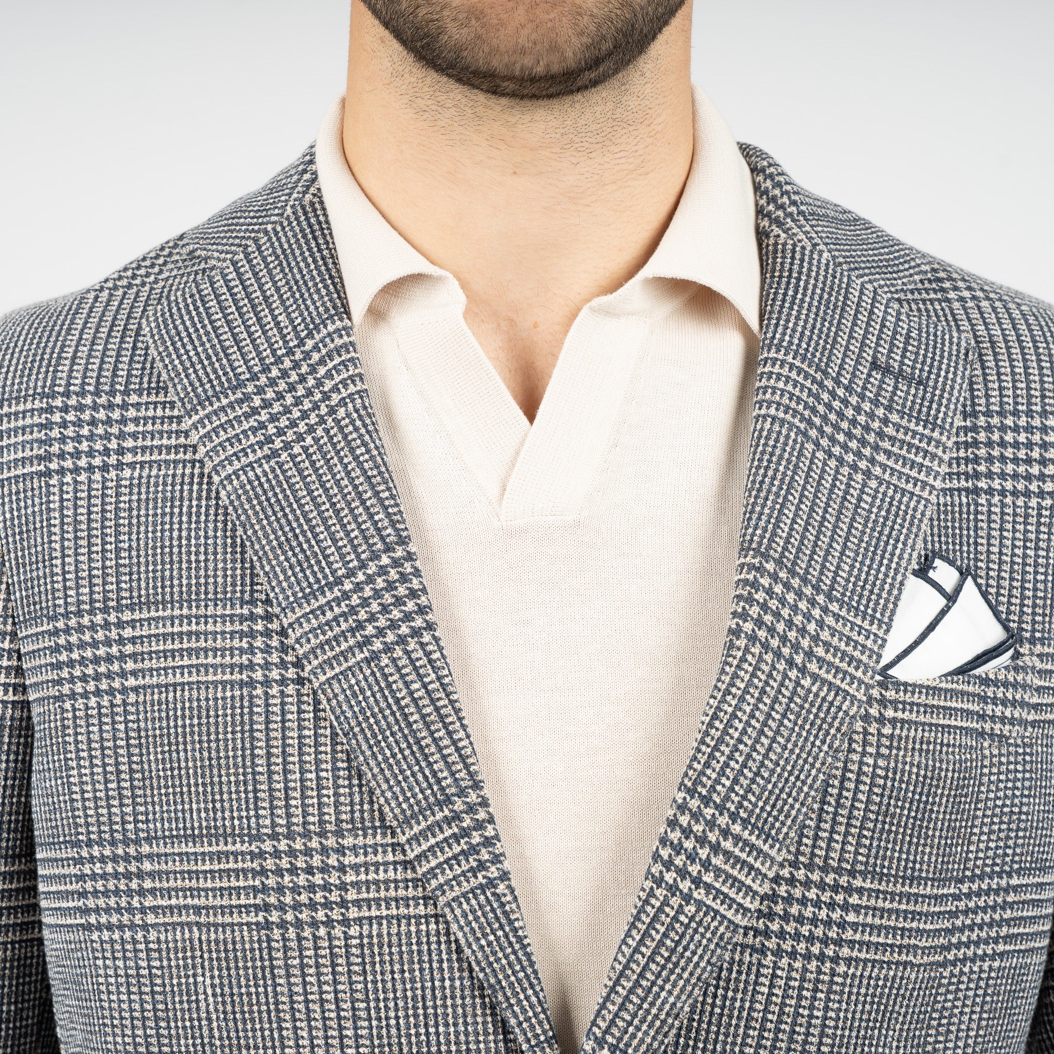 SEVEN DIALS Colbert Geruit Blauw | Blakely