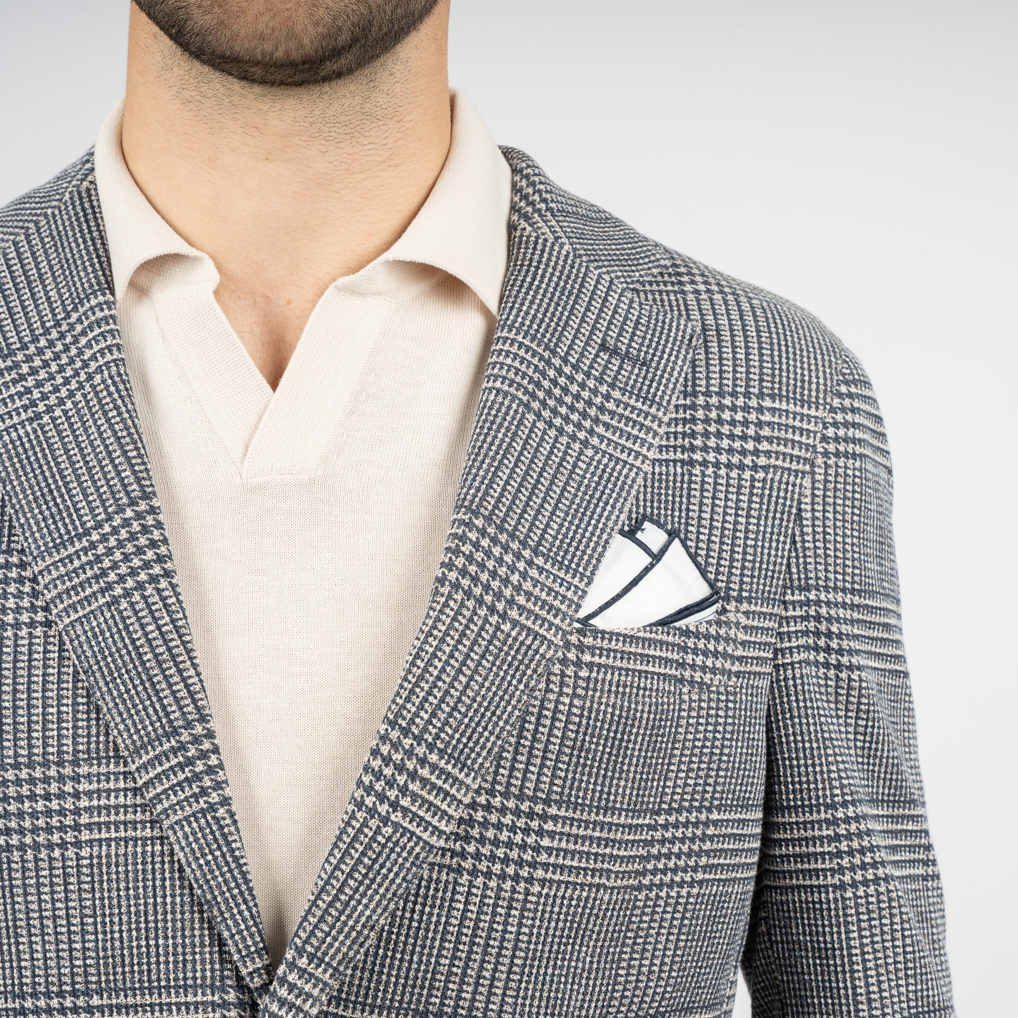 SEVEN DIALS Colbert Geruit Blauw | Blakely