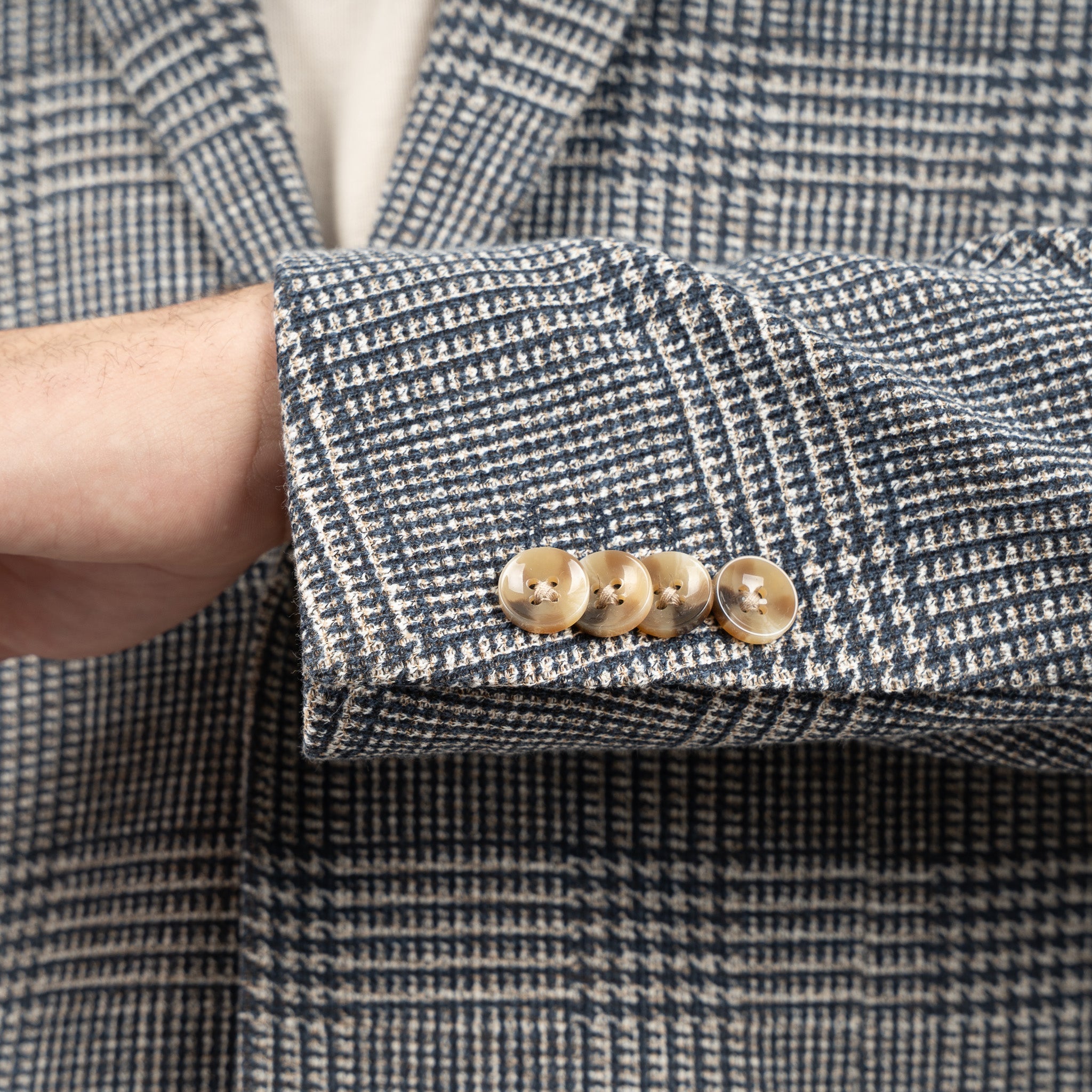 SEVEN DIALS Colbert Geruit Blauw | Blakely