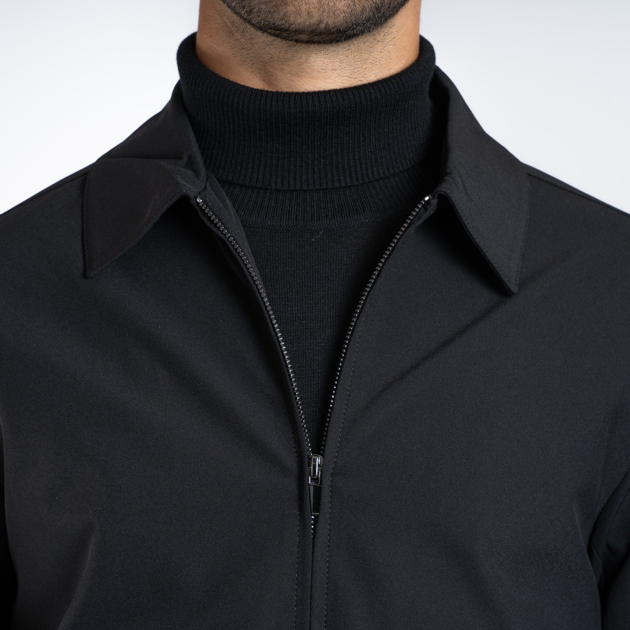 SEVEN DIALS Overshirt Zwart | Parker