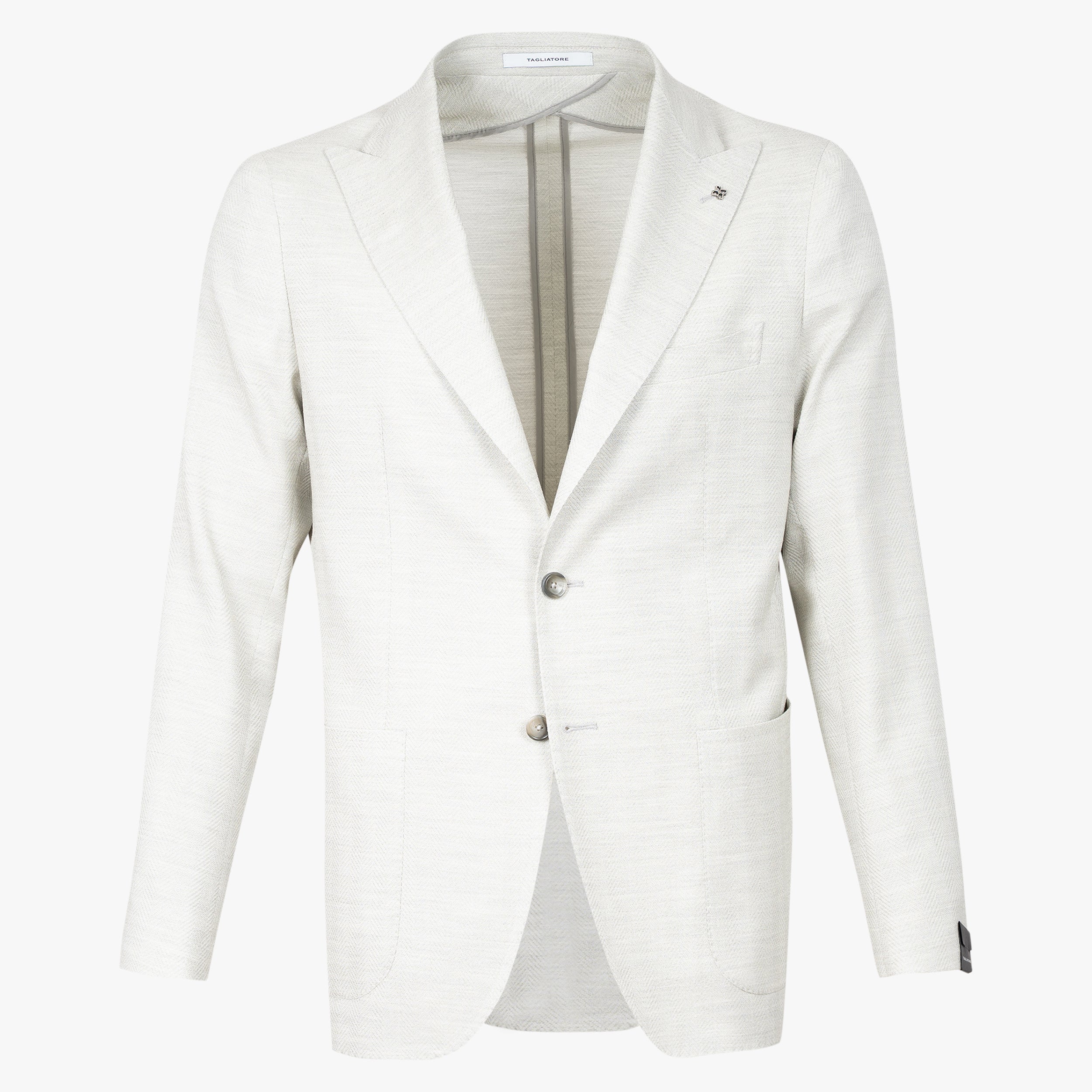 TAGLIATORE Colbert Off-White | Herringbone