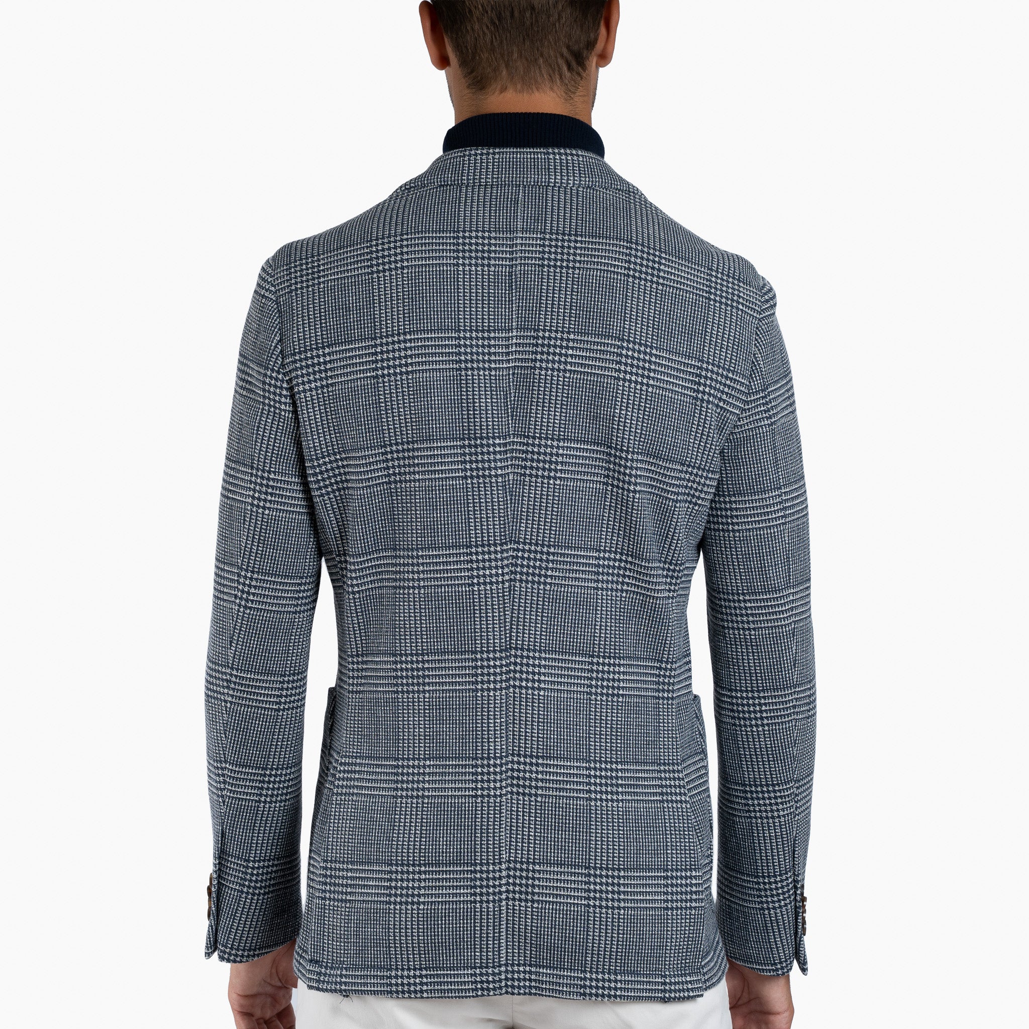 SEVEN DIALS Colbert Geruit Blauw | Blakely