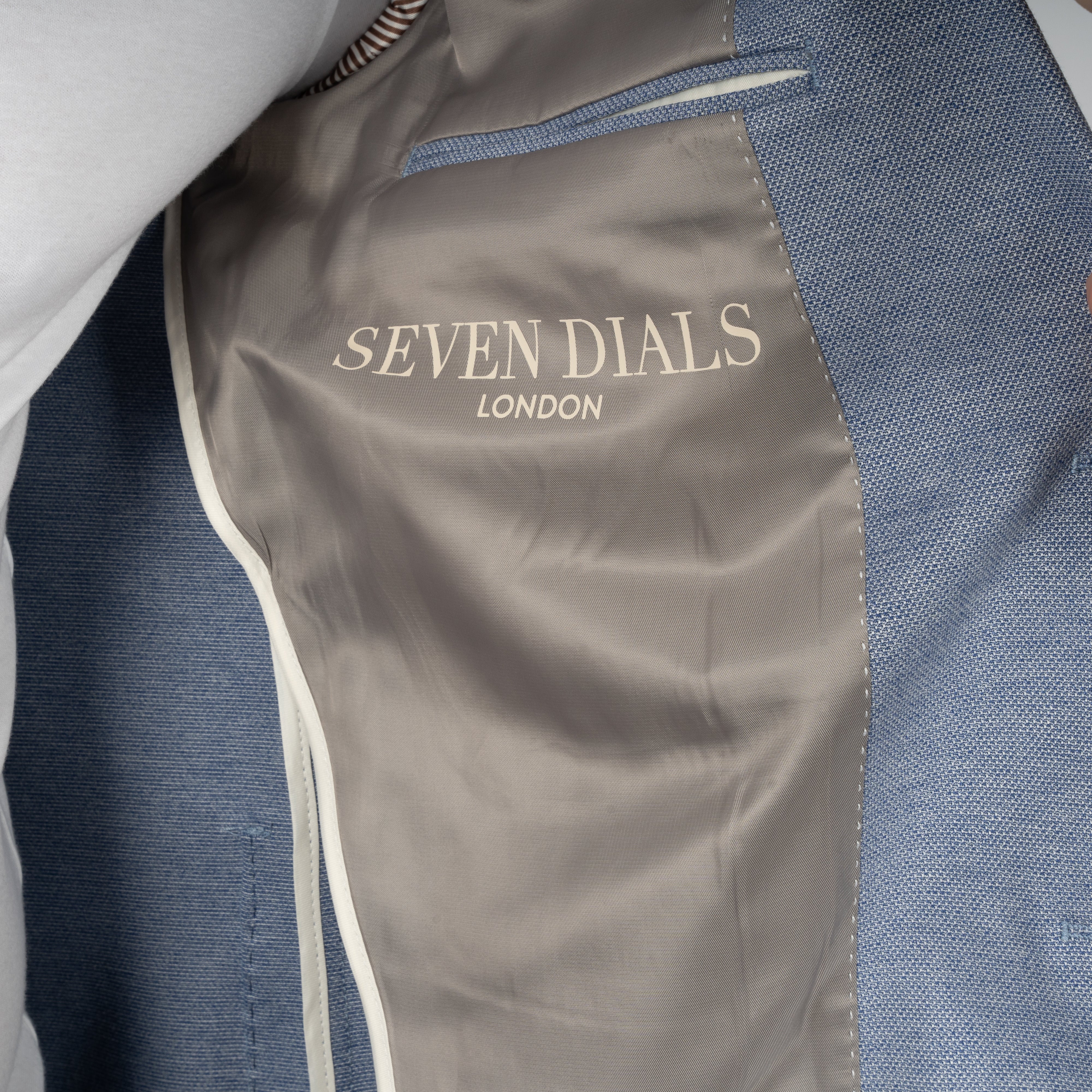 SEVEN DIALS Colbert Jeansblauw | Blakely