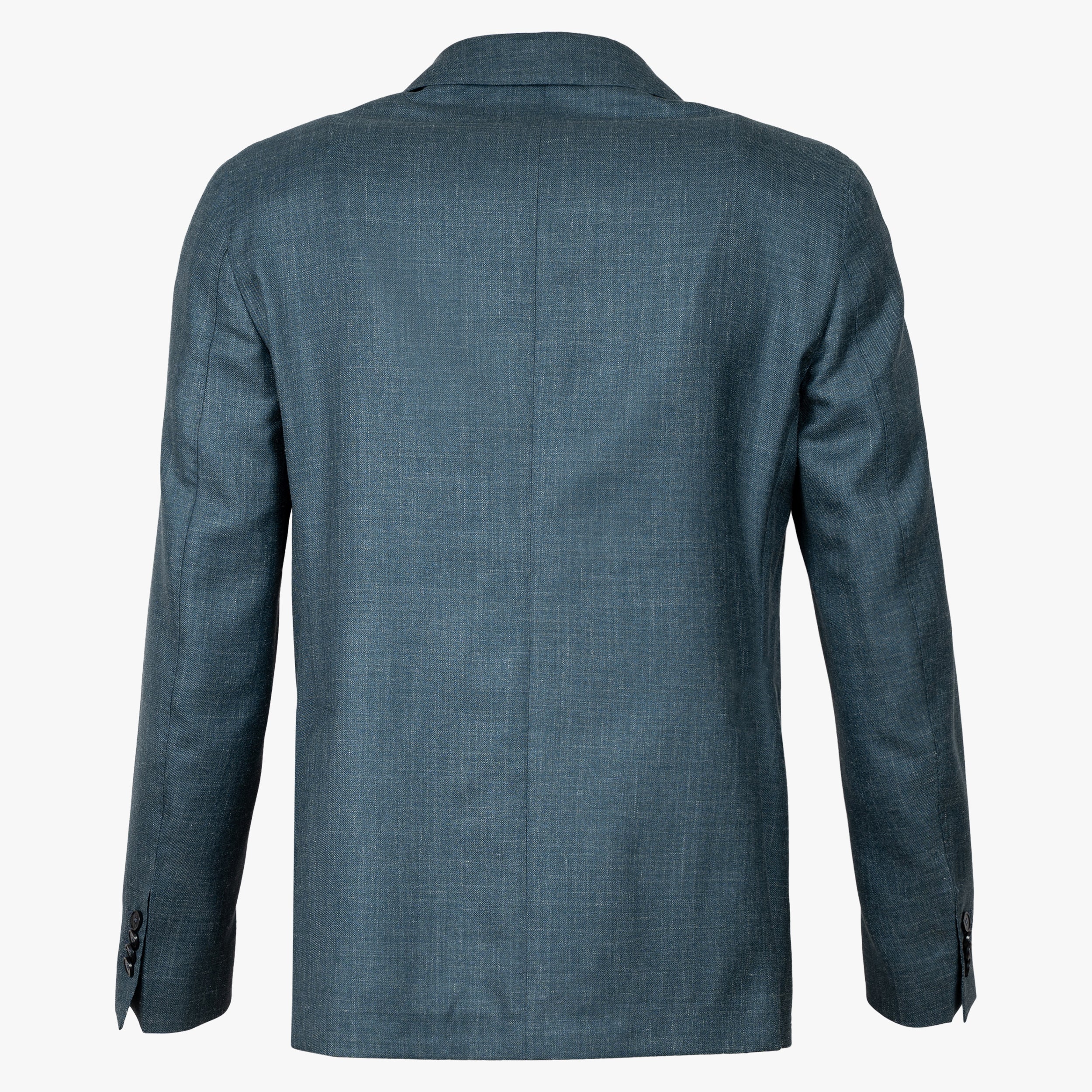 Luigi Bianch Colbert Petrol Blauw | Wool & Silk