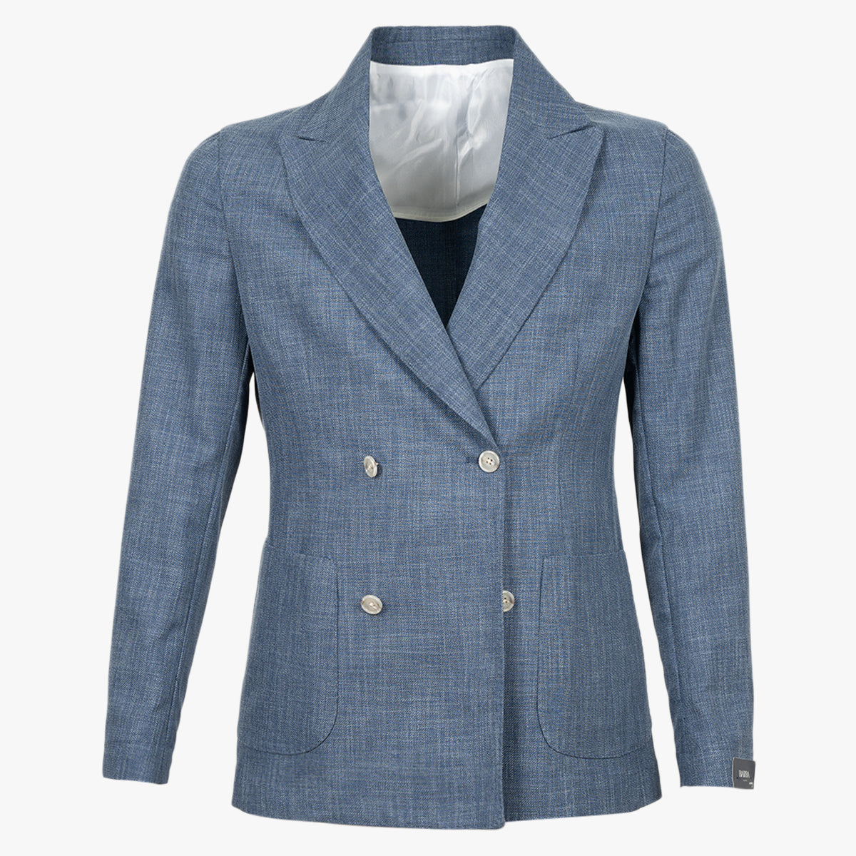 Barba Napoli Double-Breasted Colbert Middenblauw | Easy Jacket
