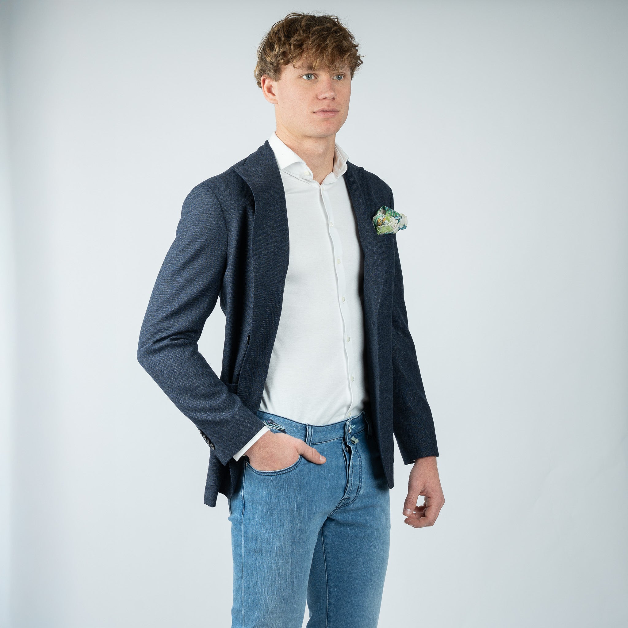 BOGLIOLI Colbert Blauw | K-Jacket