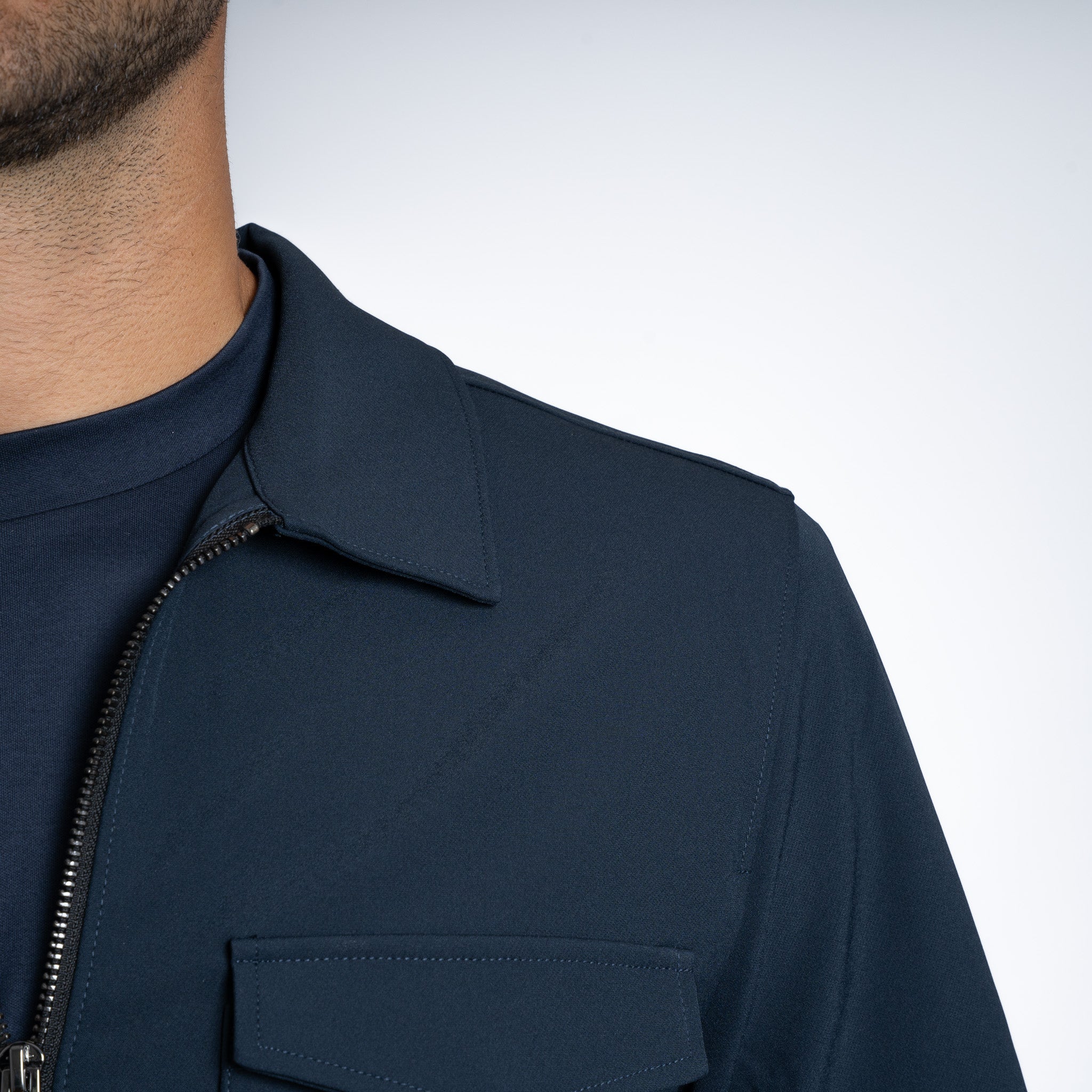 SEVEN DIALS Overshirt Donkerblauw | Earlson