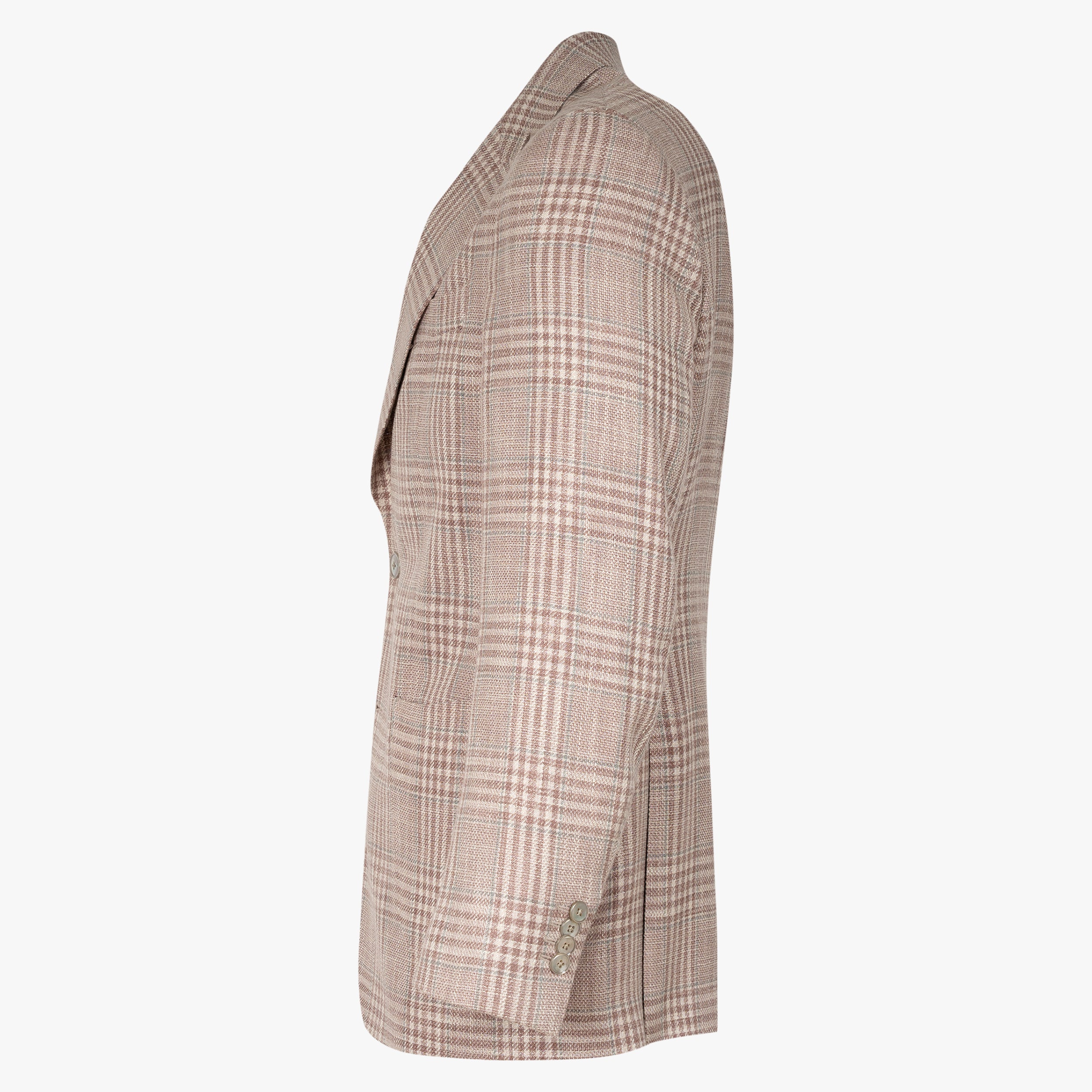 Munro Colbert Roze Geruit | Loro Piana Softime