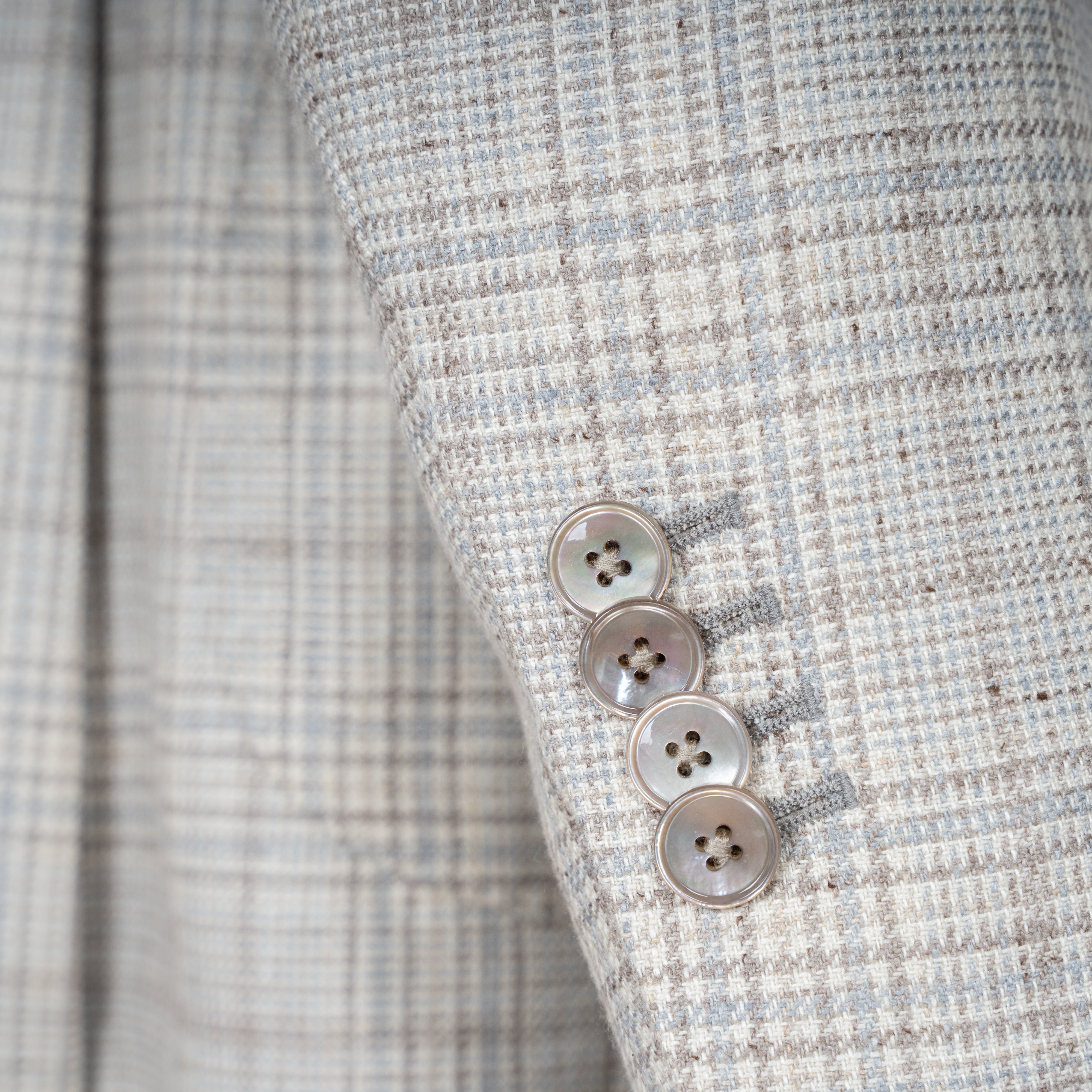 Munro Colbert Beige Ruit | Lanificio di Pray