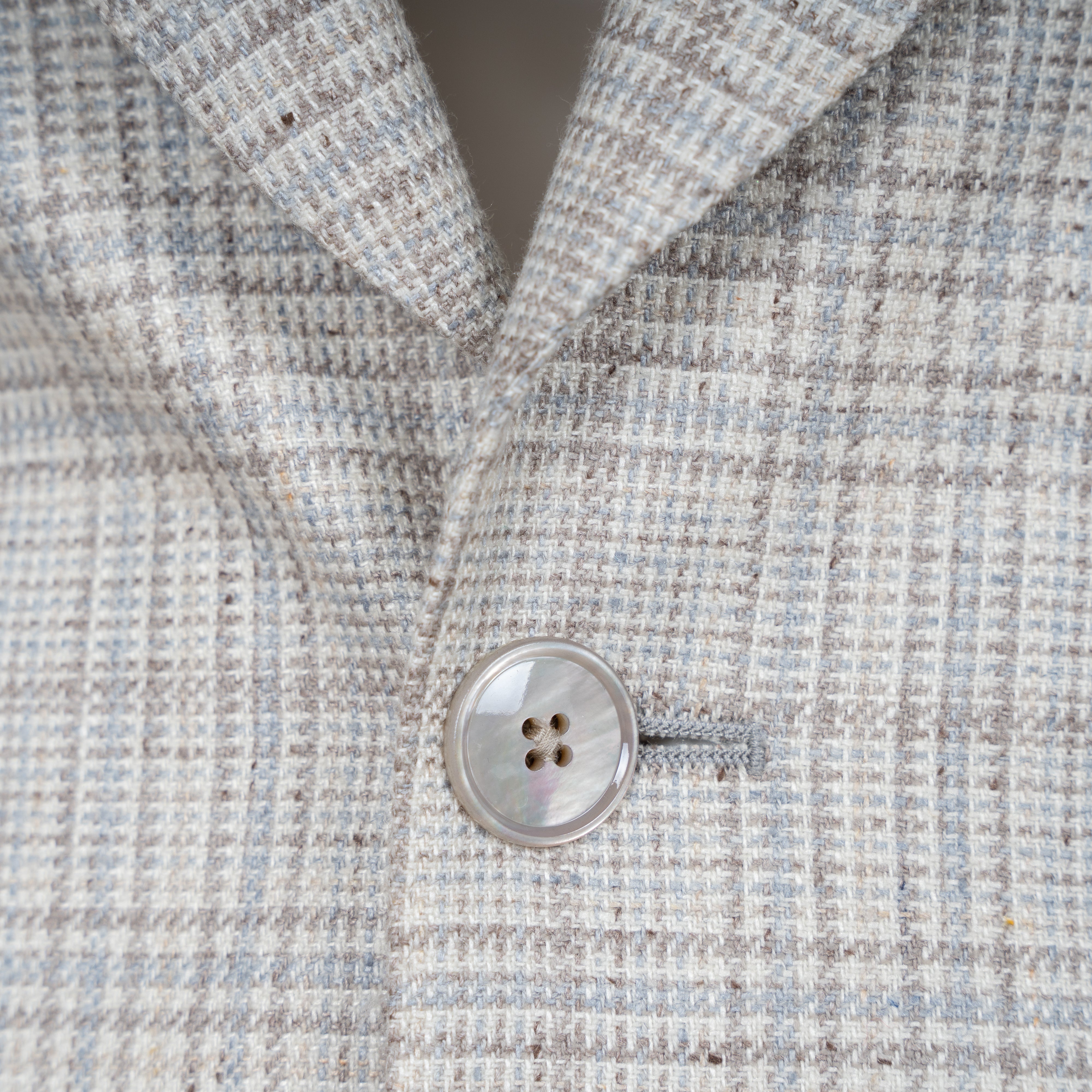 Munro Colbert Beige Ruit | Lanificio di Pray