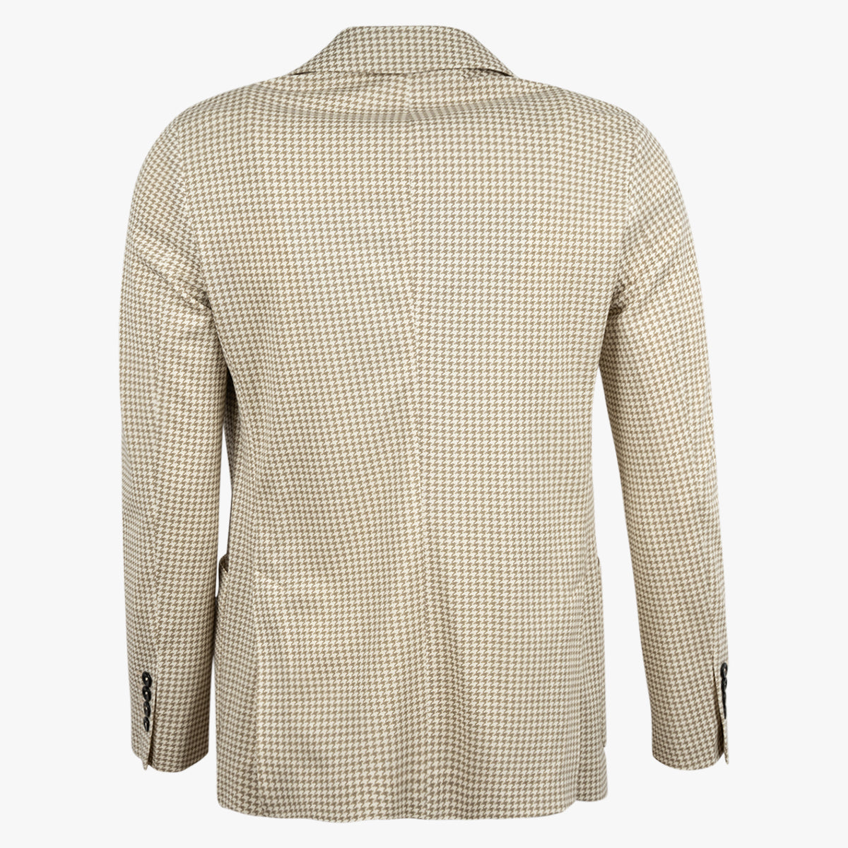 CIRCOLO Colbert Beige Pied-de-Poule | Easy Jacket