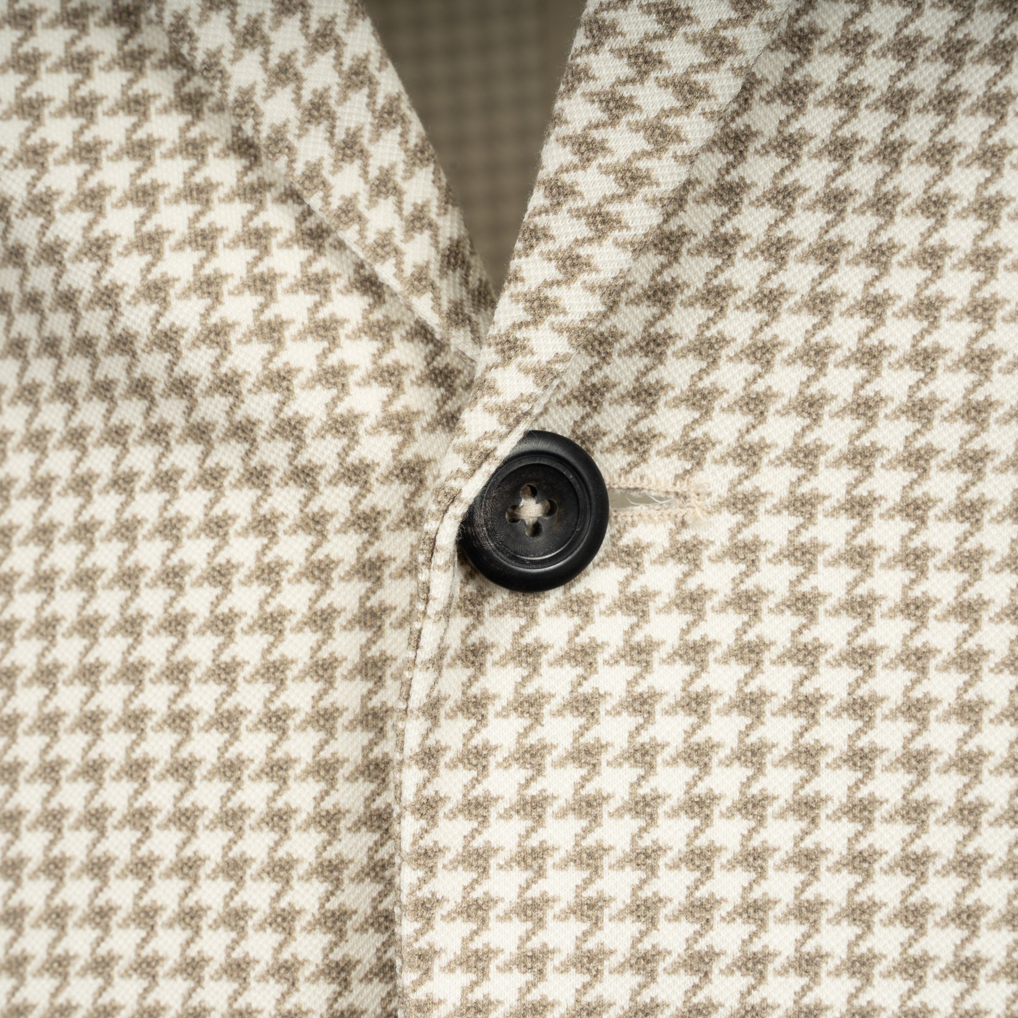 CIRCOLO Colbert Beige Pied-de-Poule | Easy Jacket