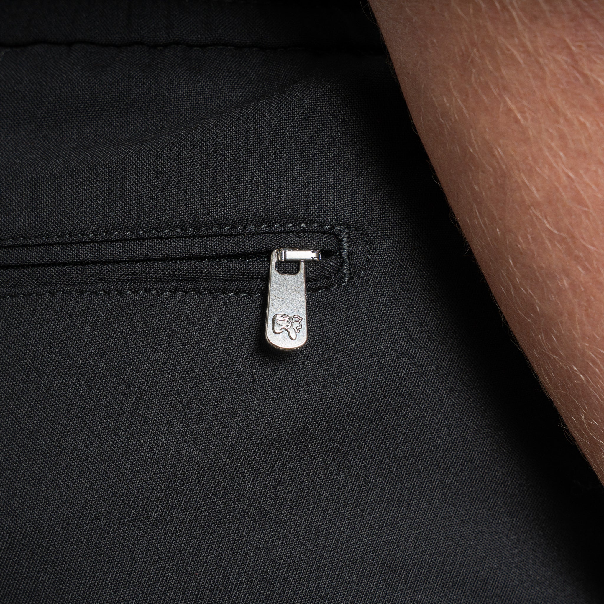Marco Pescarolo Pantalon Zwart | Caracciolo