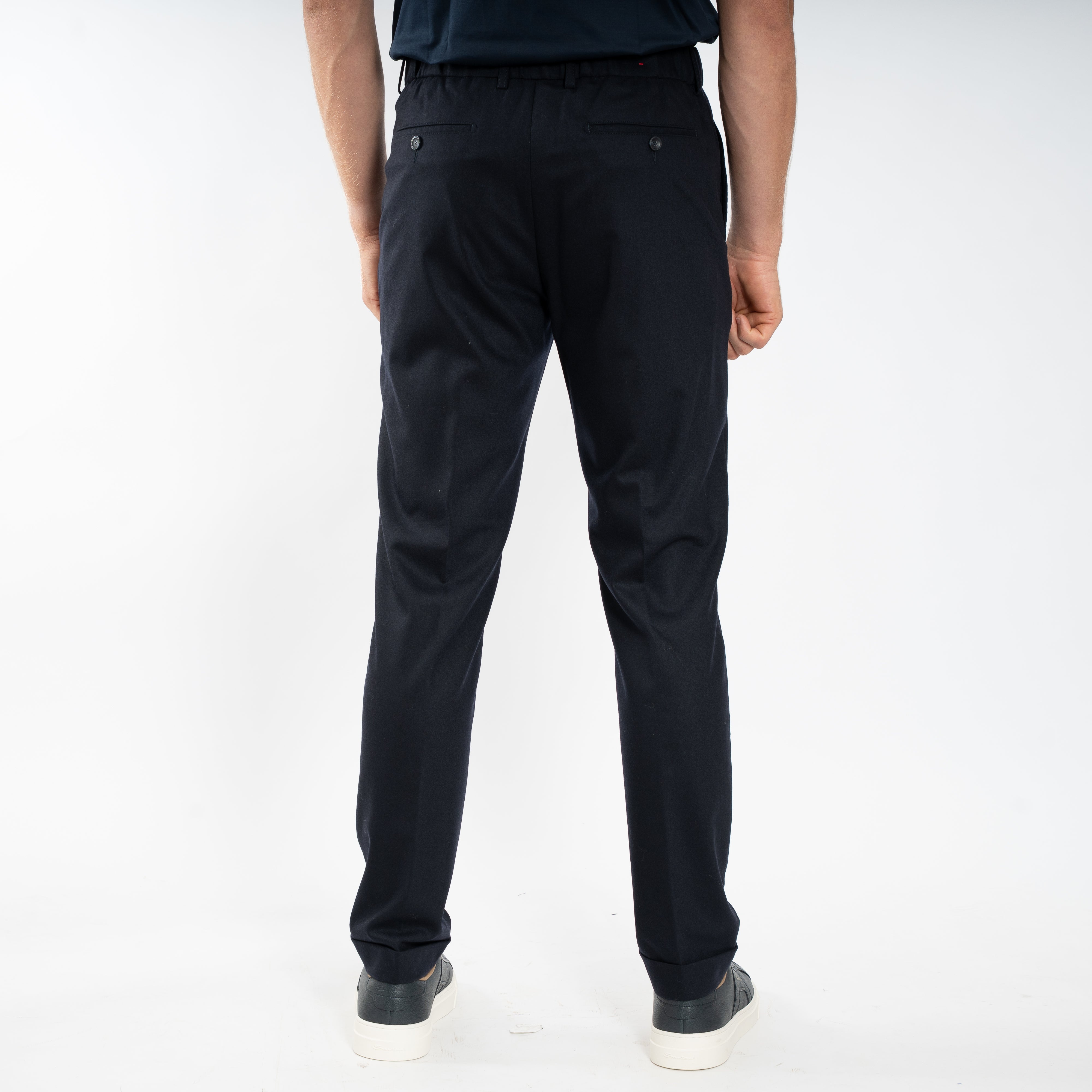 Marco Pescarolo Pantalon Donkerblauw | Manu
