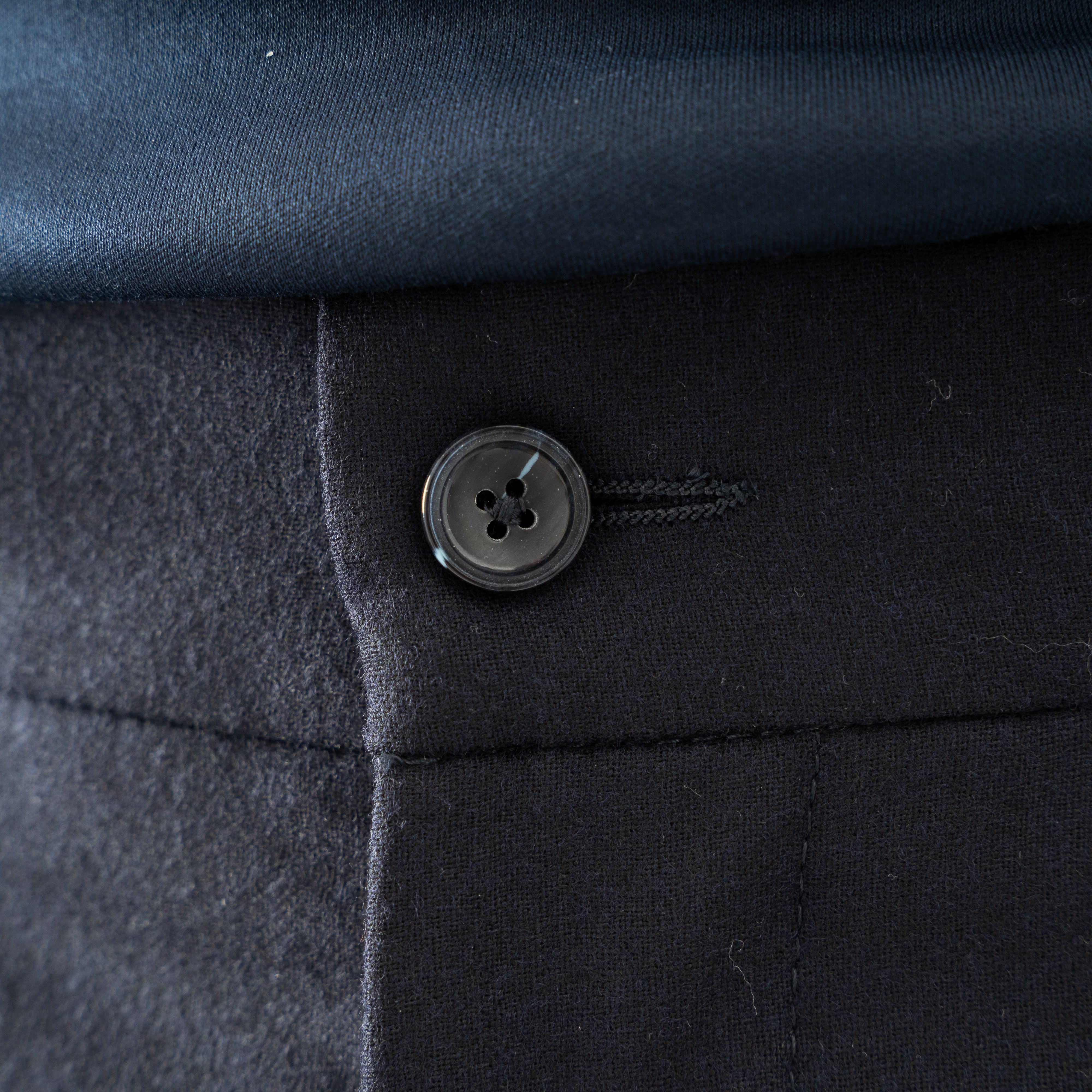 Marco Pescarolo Pantalon Donkerblauw | Manu