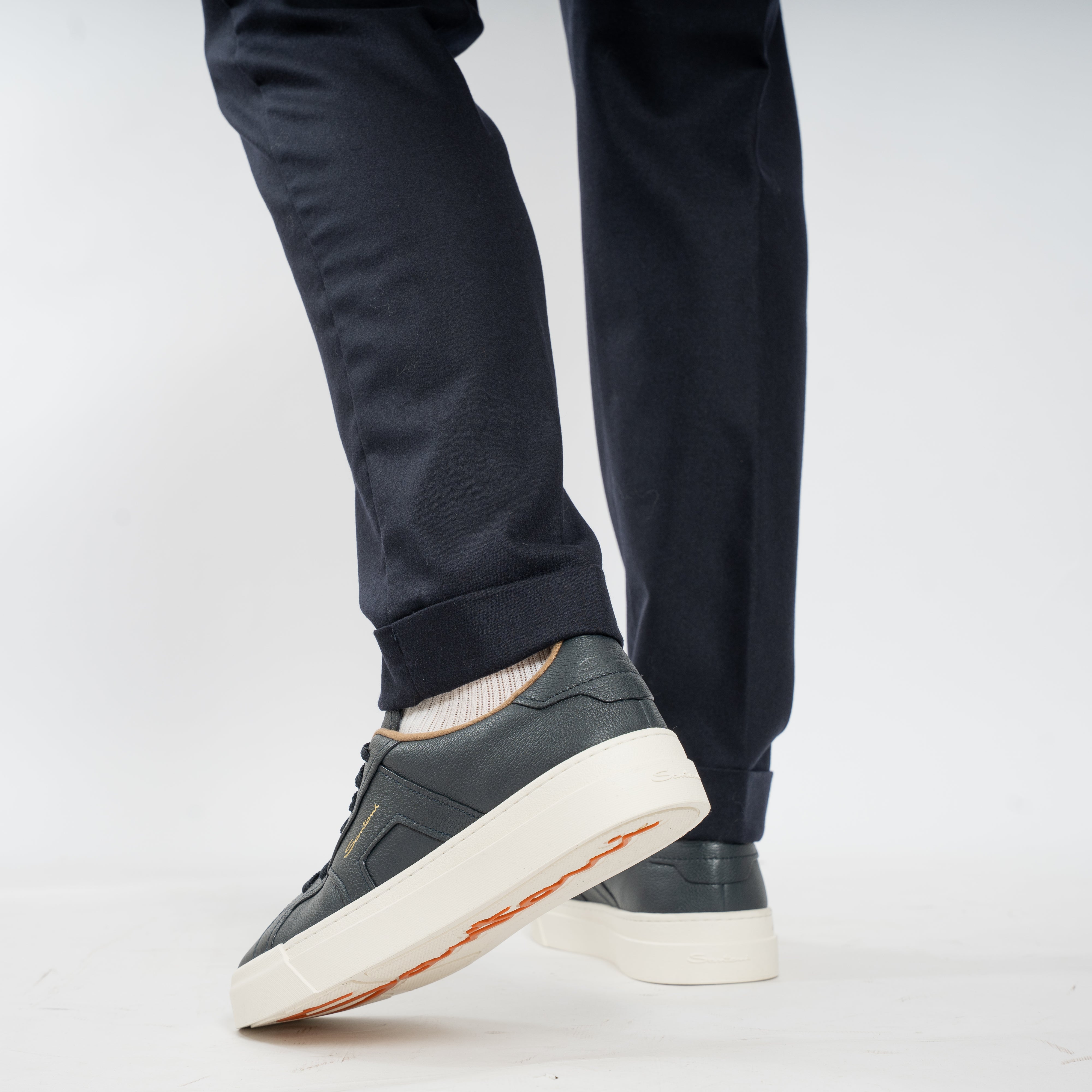 Marco Pescarolo Pantalon Donkerblauw | Manu