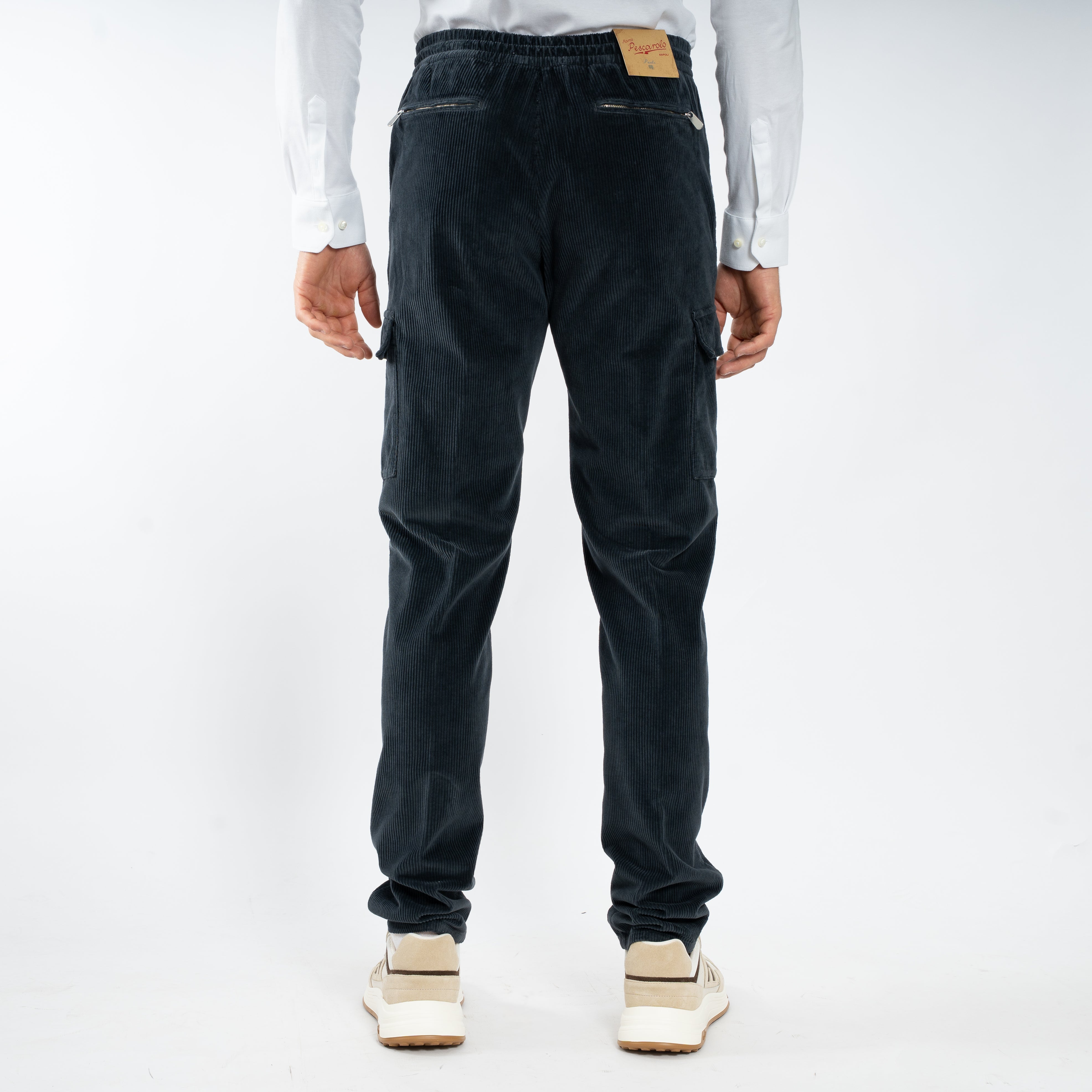 Marco Pescarolo Cargo Pantalon Blauw | Tor