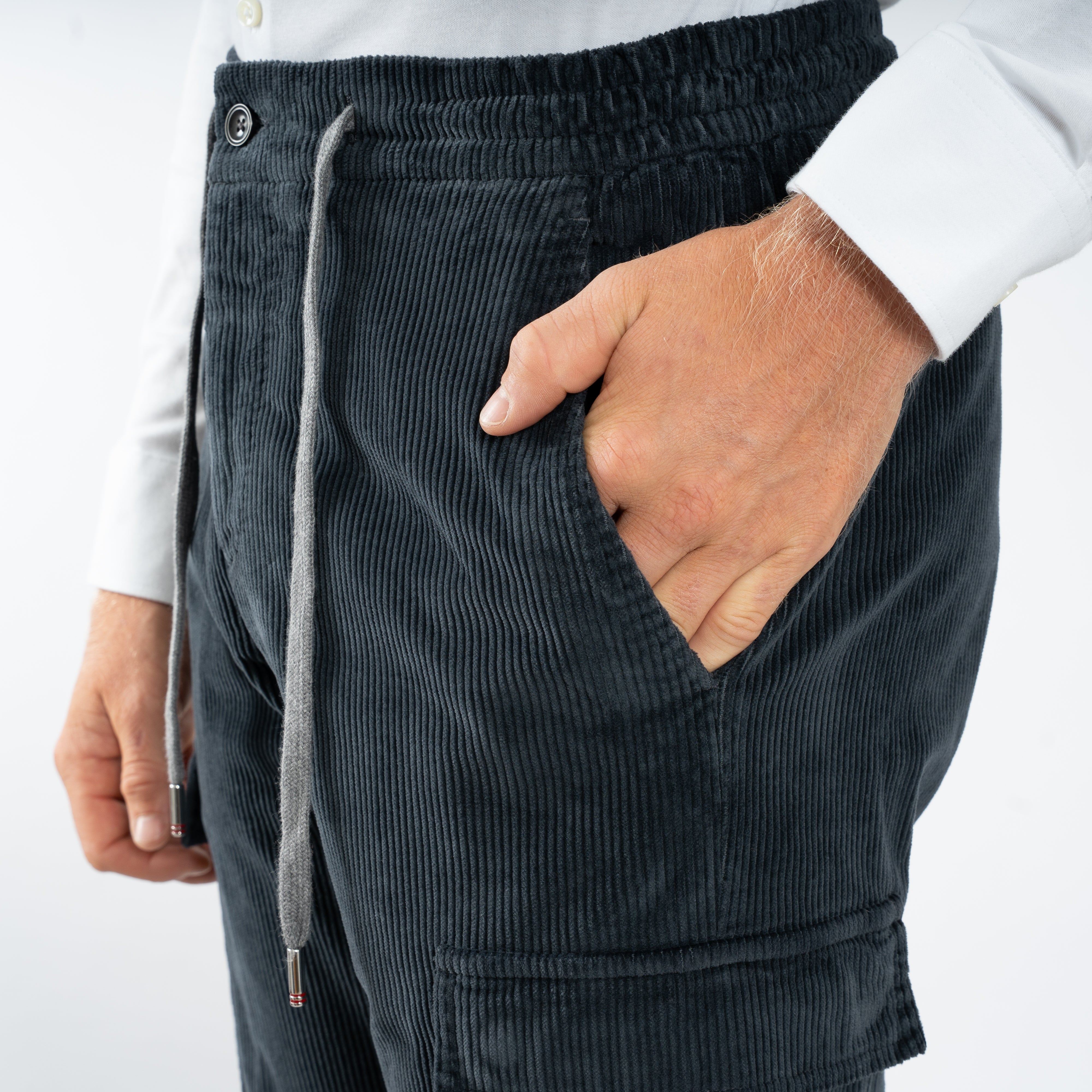 Marco Pescarolo Cargo Pantalon Blauw | Tor