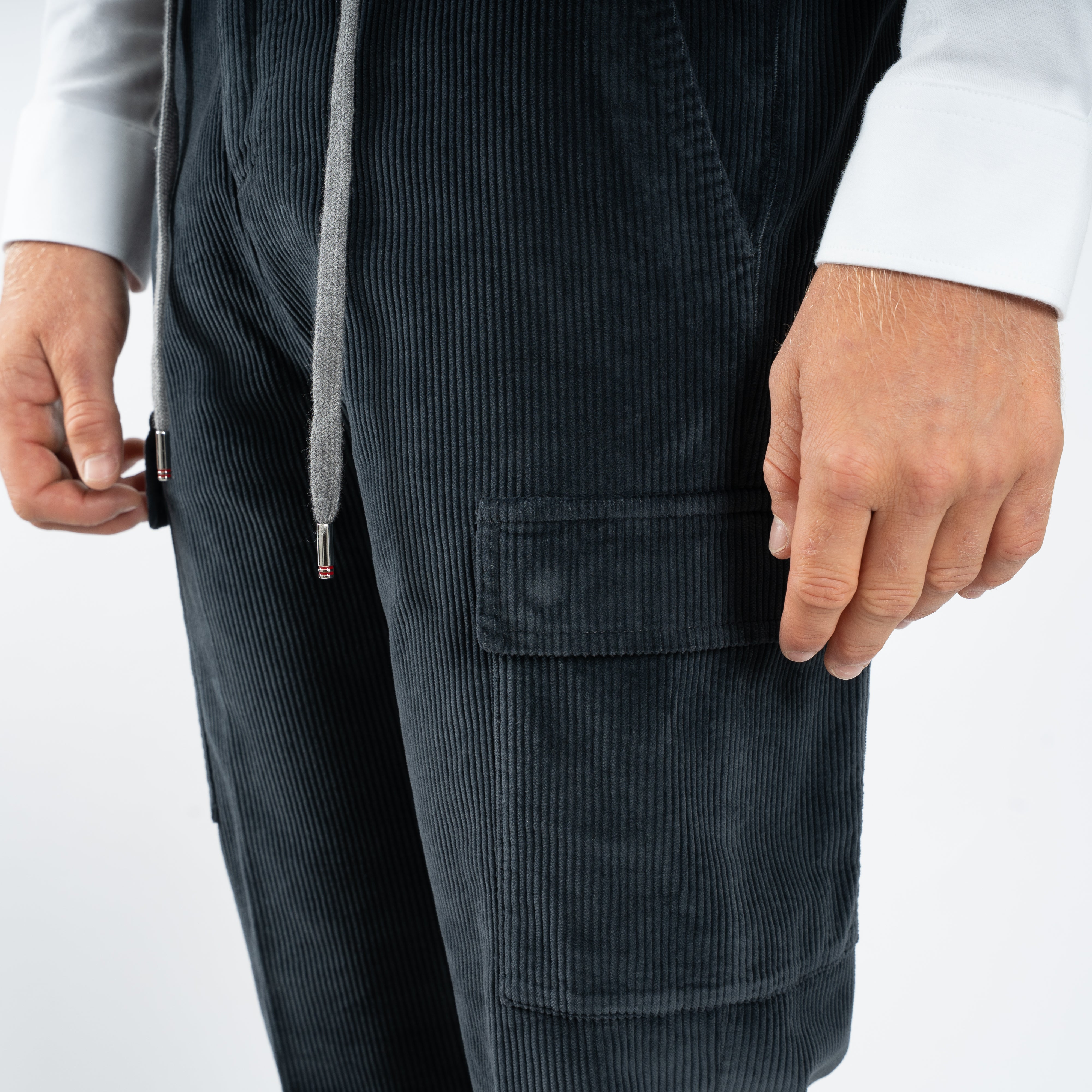 Marco Pescarolo Cargo Pantalon Blauw | Tor