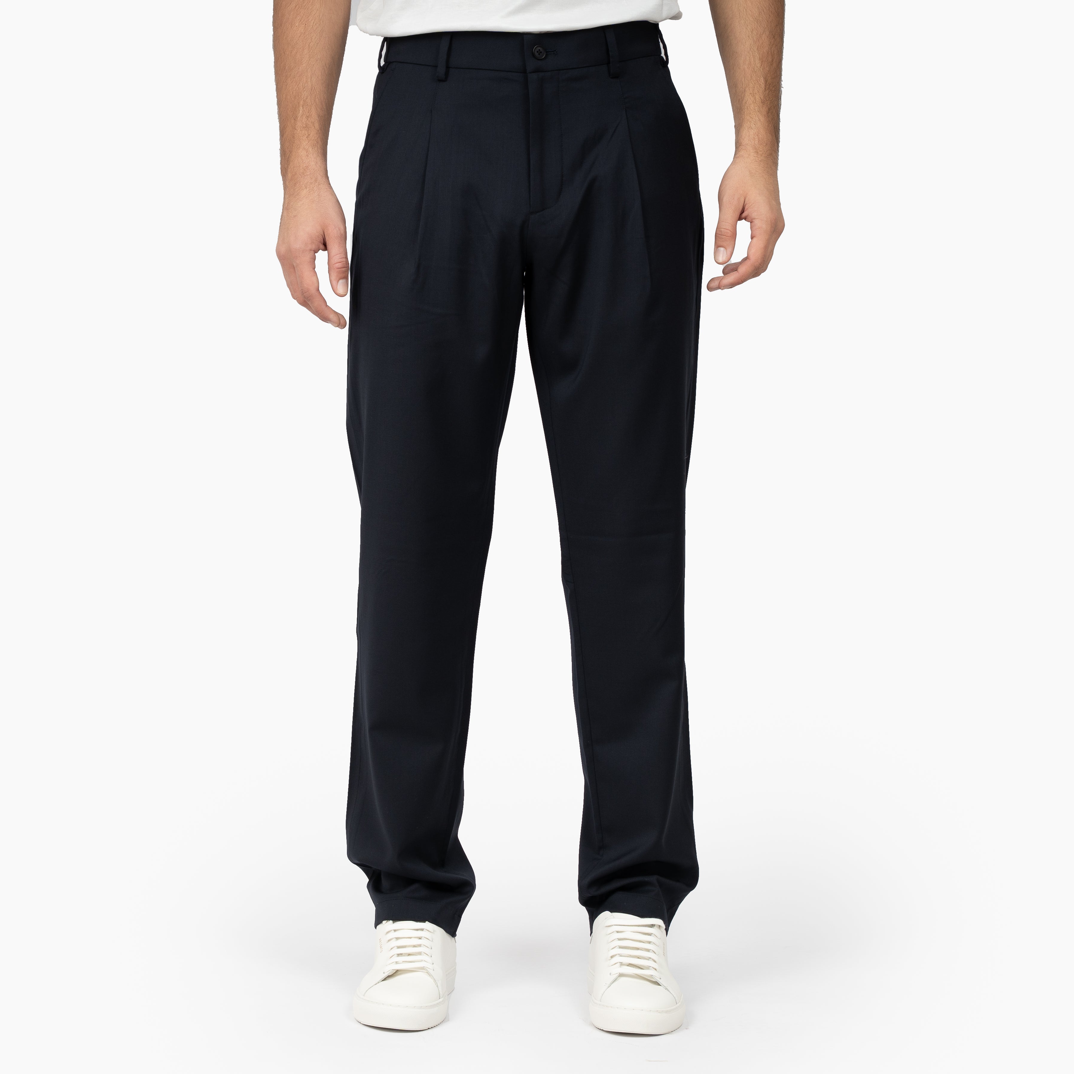 Genti Pantalon Donkerblauw | Marzotto B-Dynamic