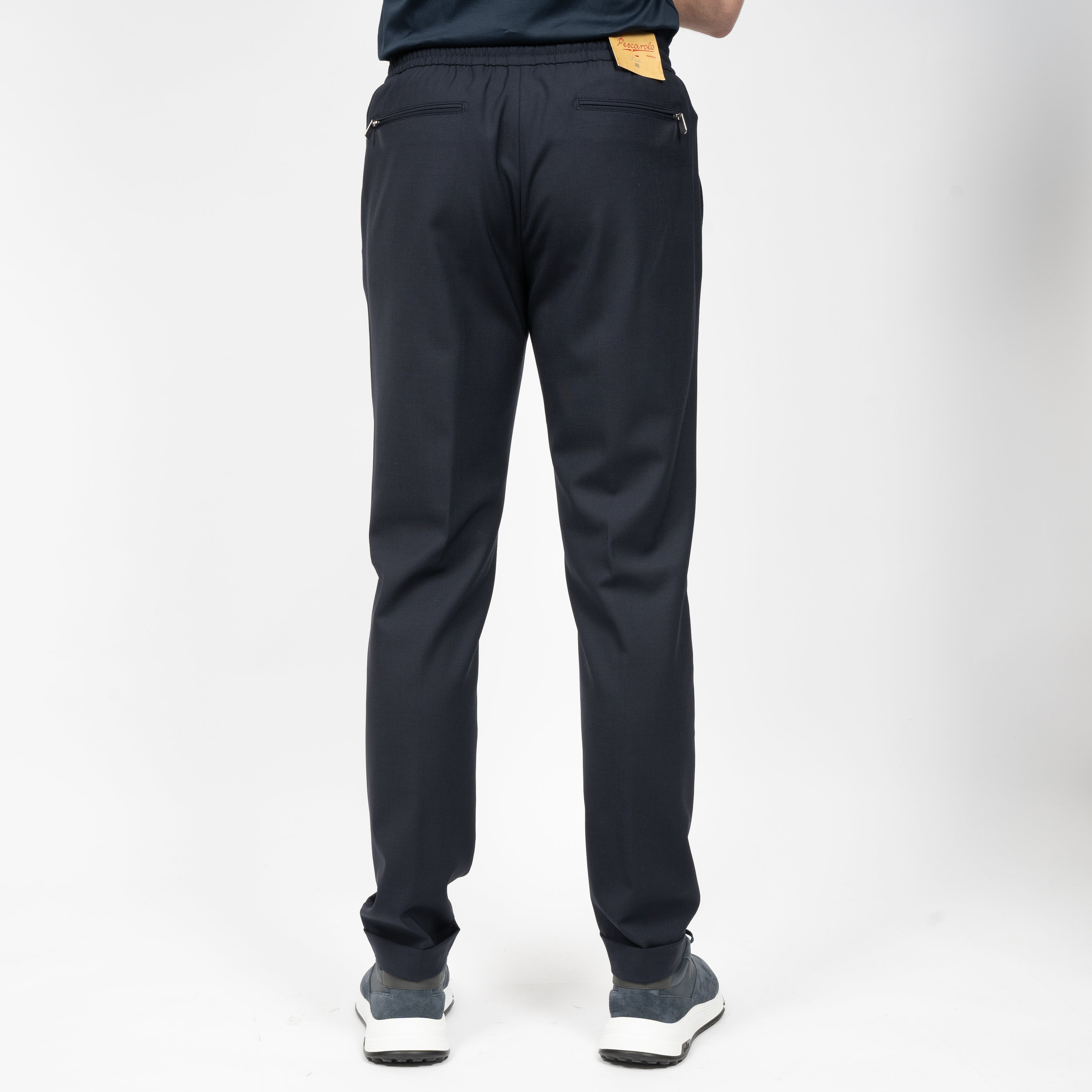 Marco Pescarolo Pantalon Donkerblauw | Caracciolo