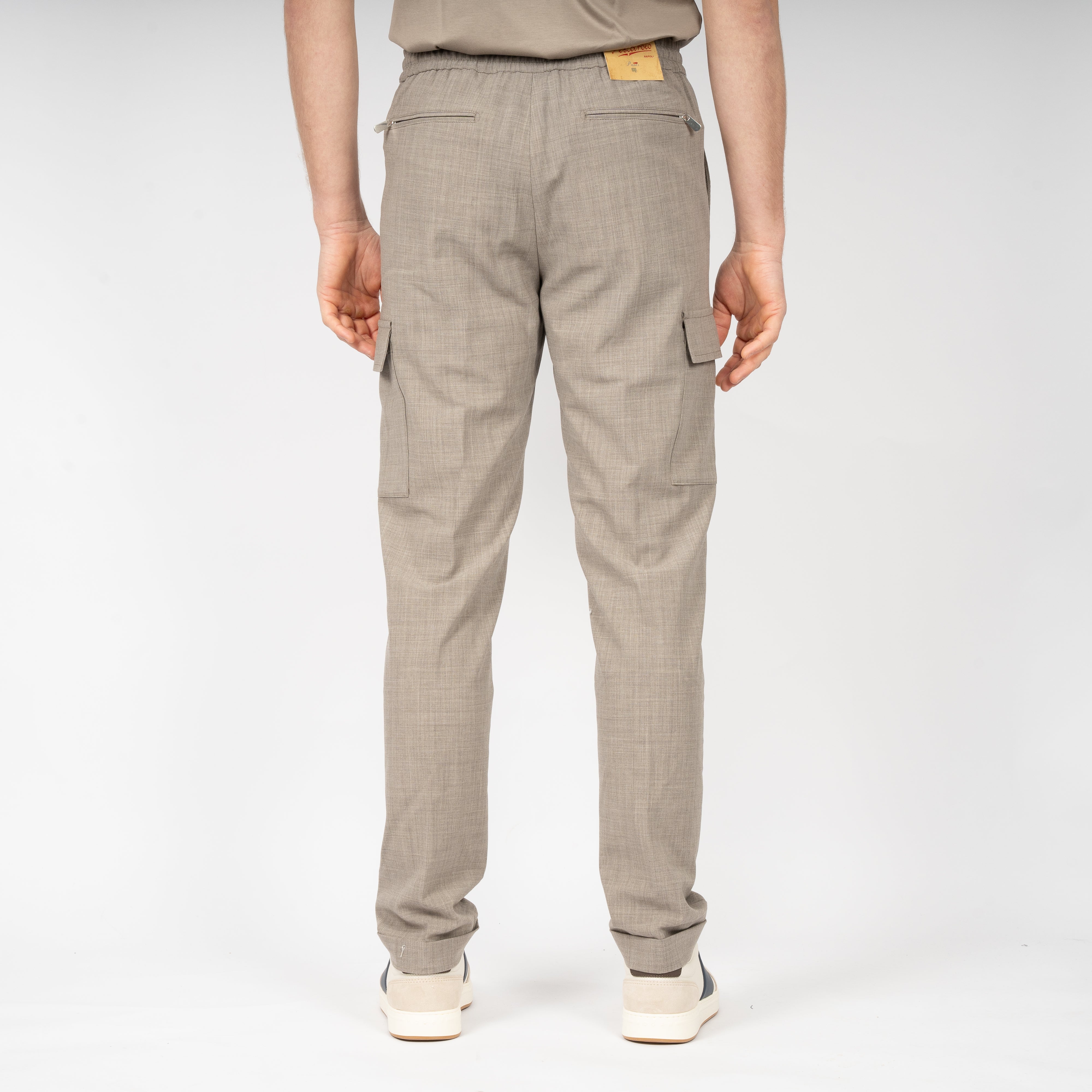 Marco Pescarolo Cargobroek Beige | Tor