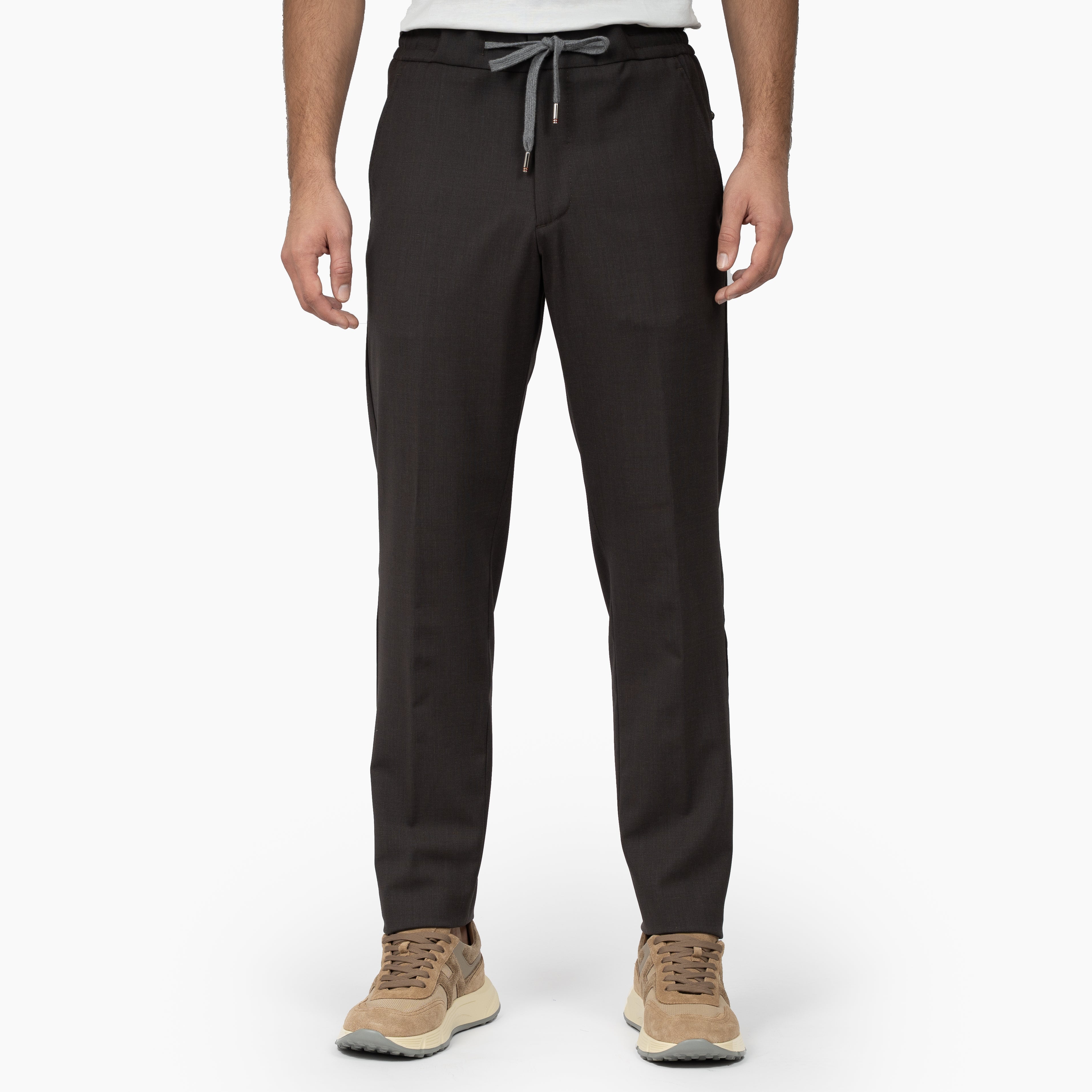 Marco Pescarolo Pantalon Bruin | Caracciolo