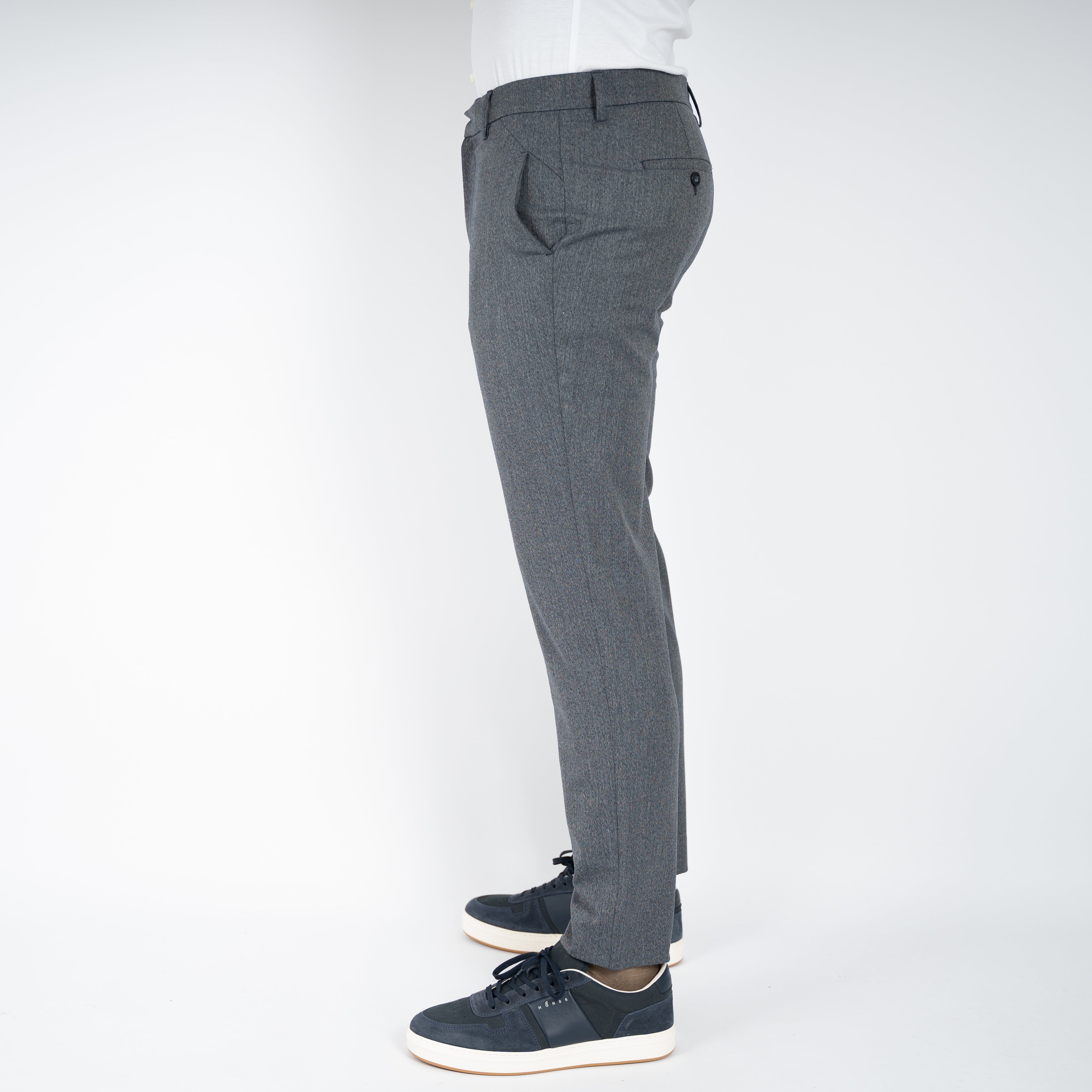 Plain pantalon Josh grijs