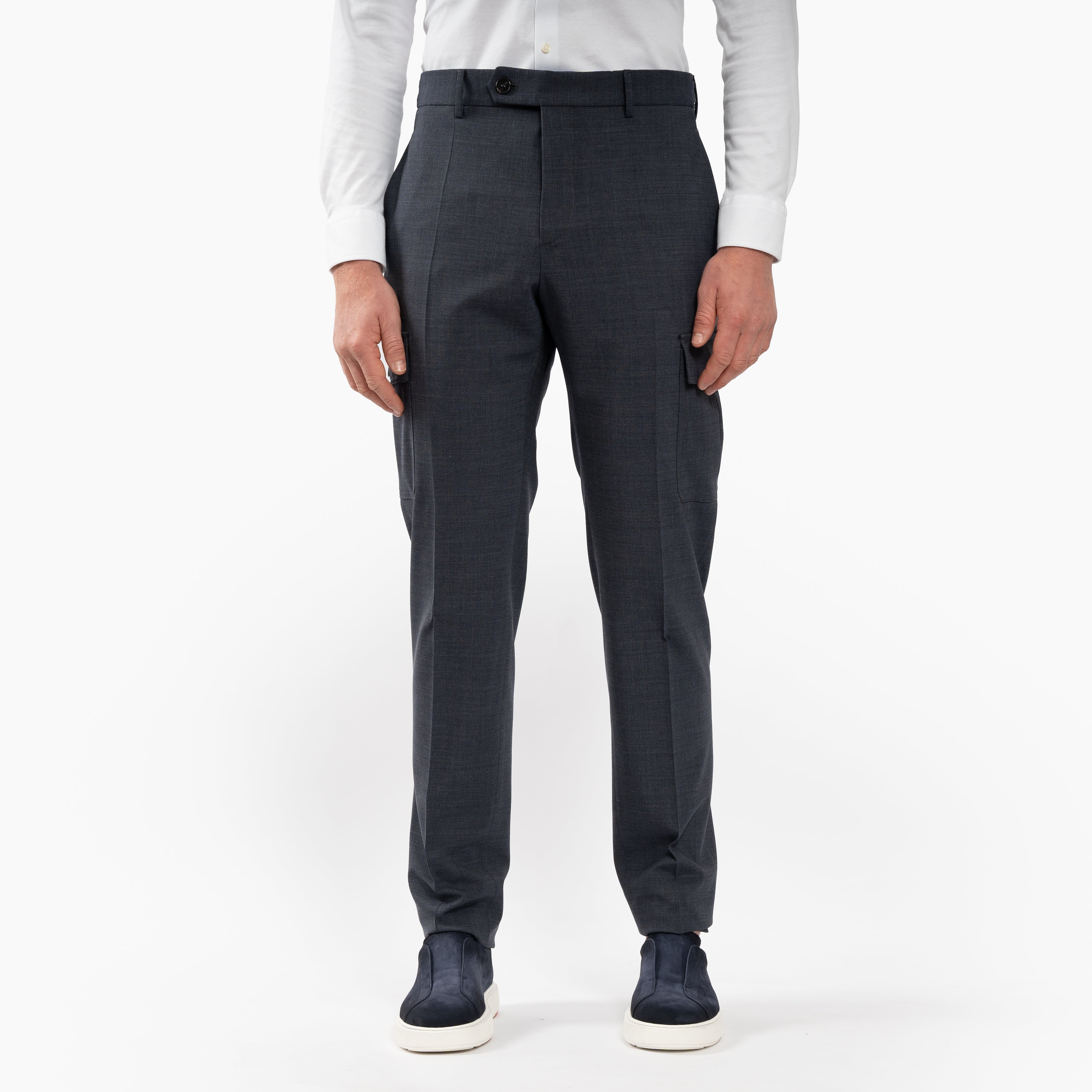 Incotex Cargobroek Blauw | Pattern 54