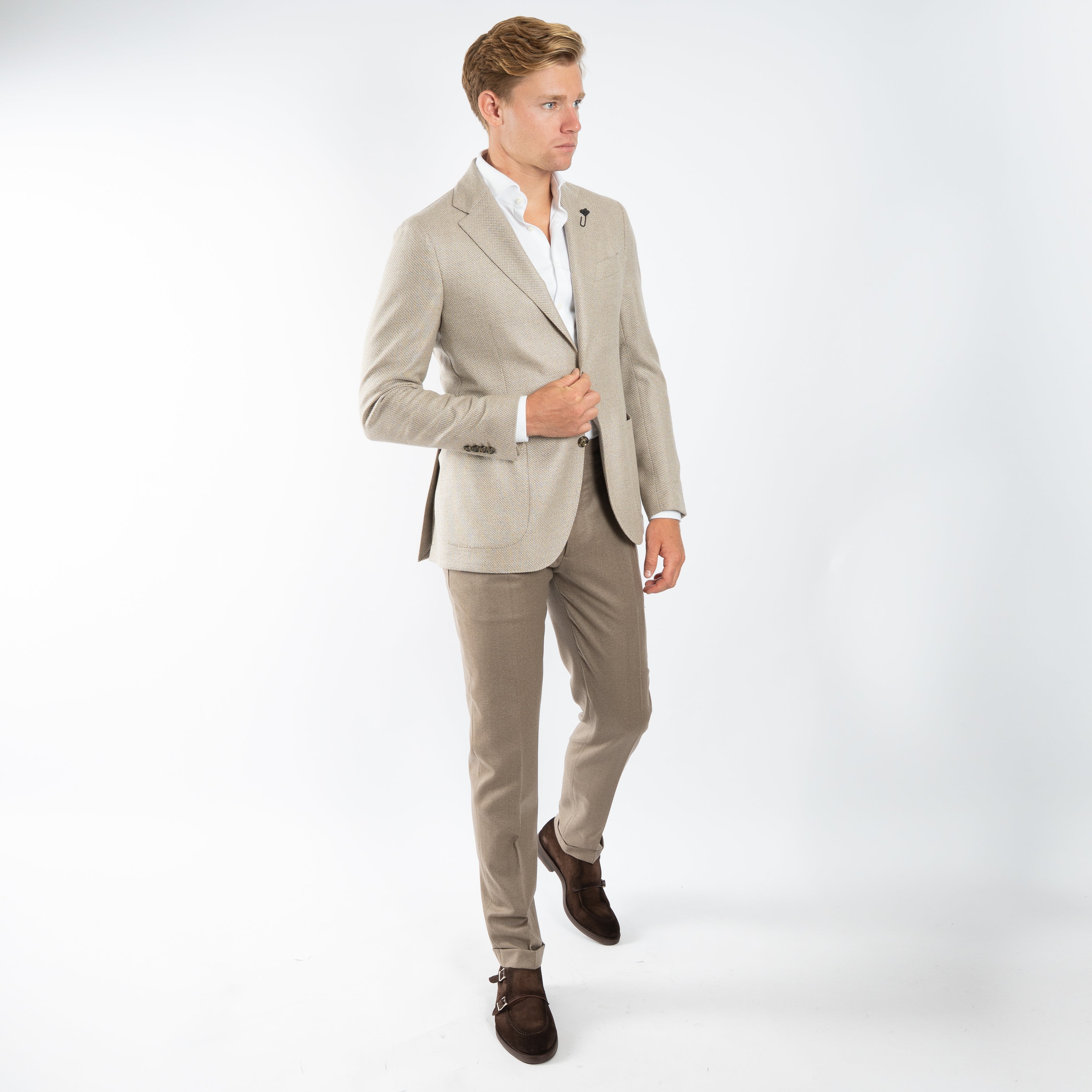 Berwich Pantalon Bruin | Retrolong