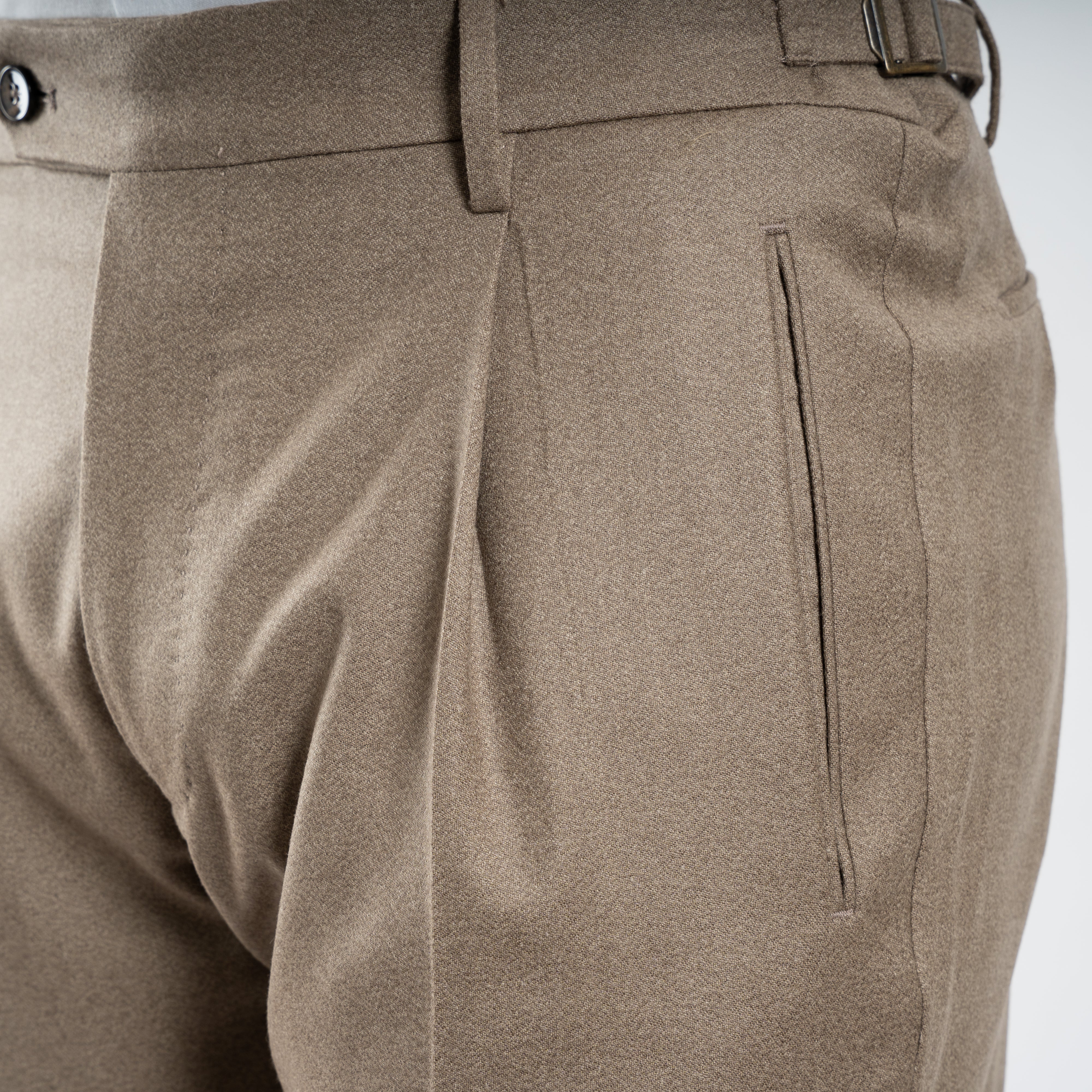 Berwich Pantalon Bruin | Retrolong