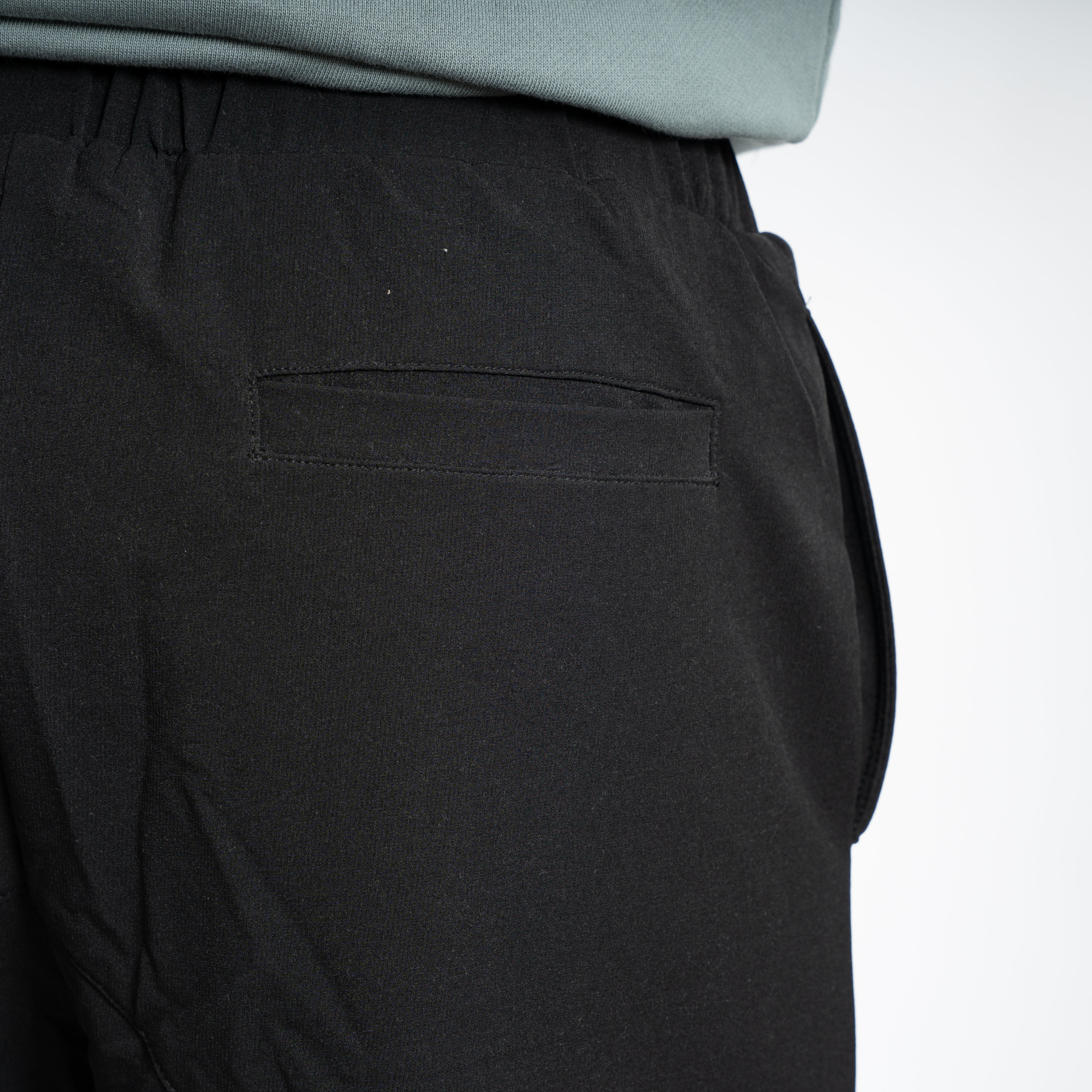 Flaneur Broek Zwart | Formal Tech Pant