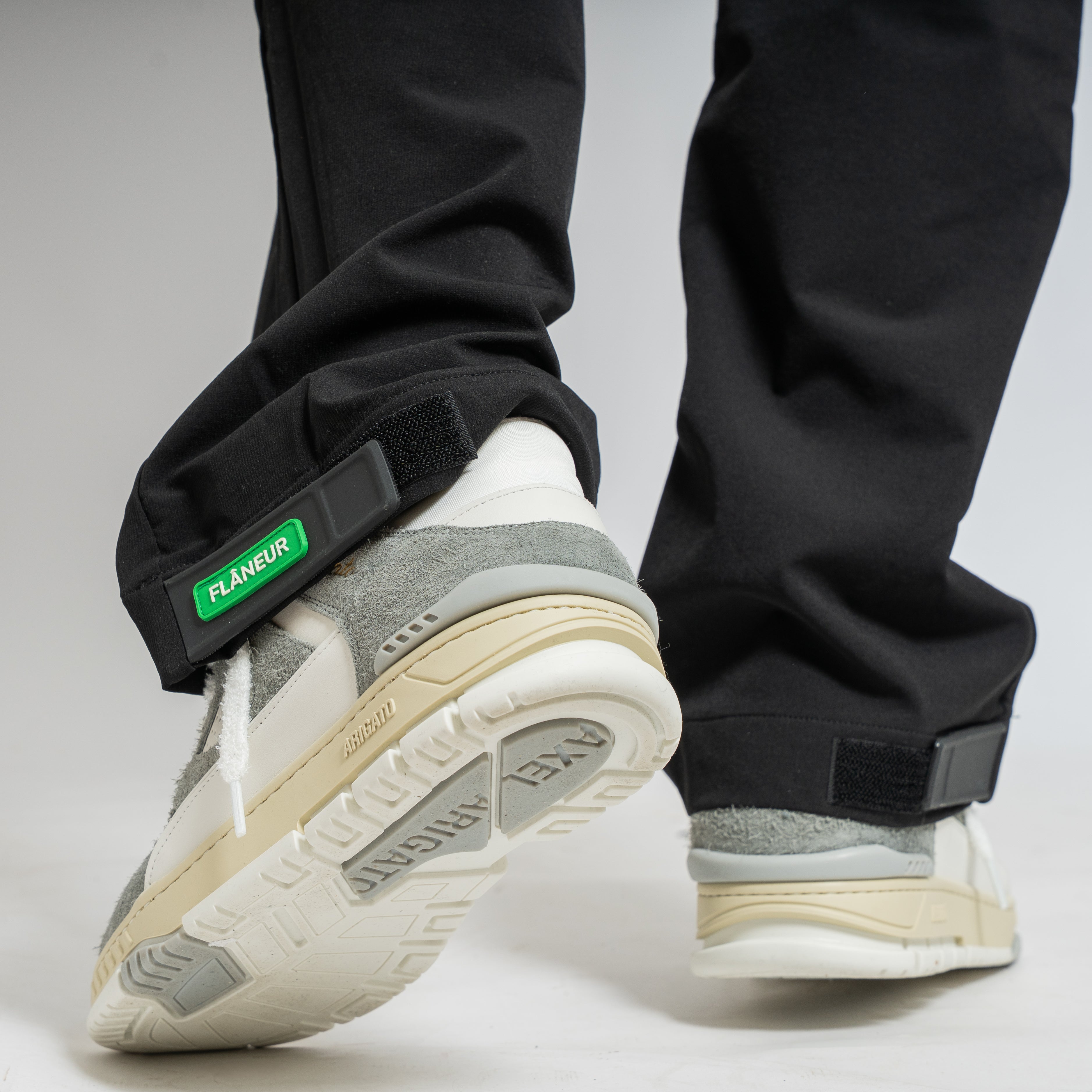 Flaneur Broek Zwart | Formal Tech Pant