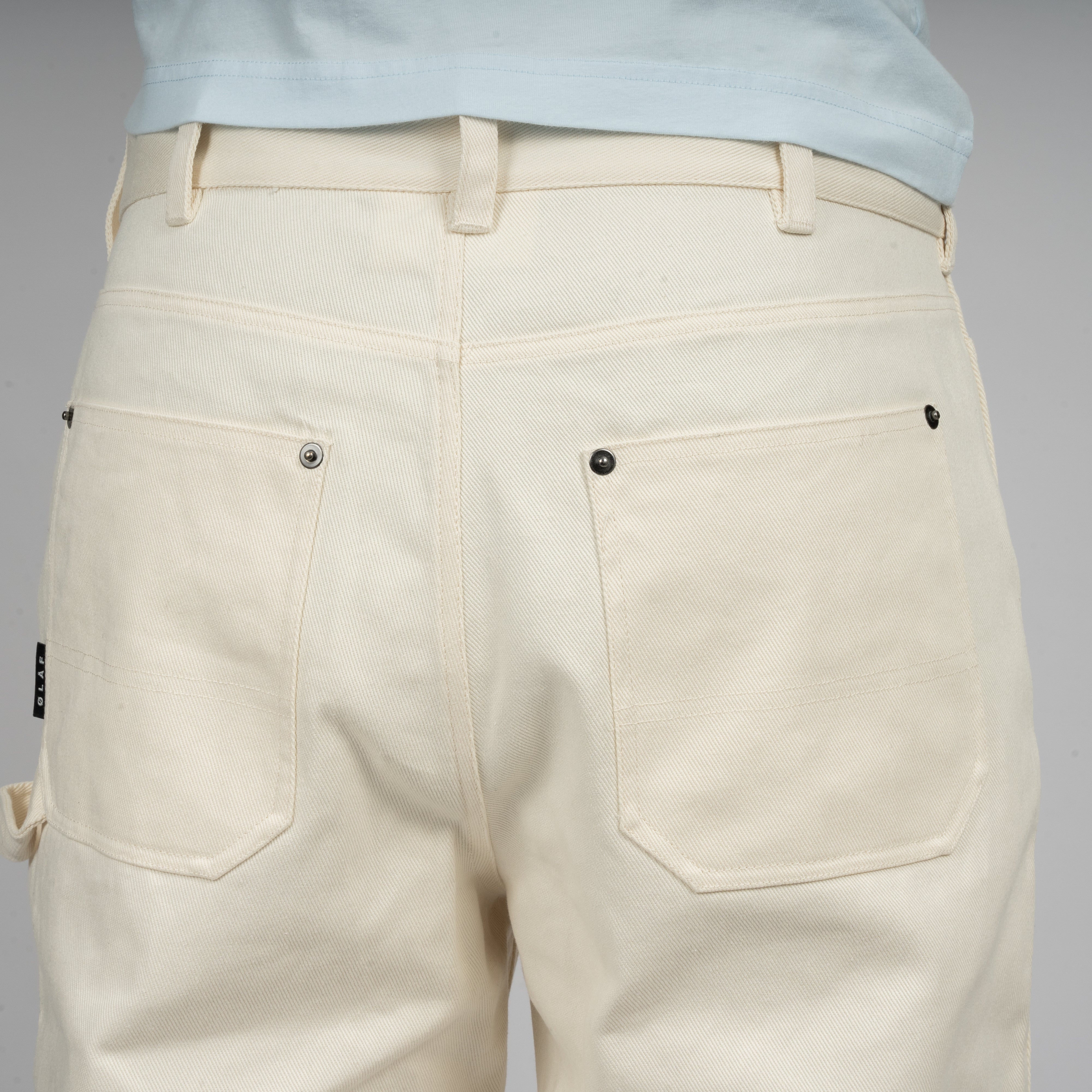 Olaf Broek Off-White | Workwear Pants