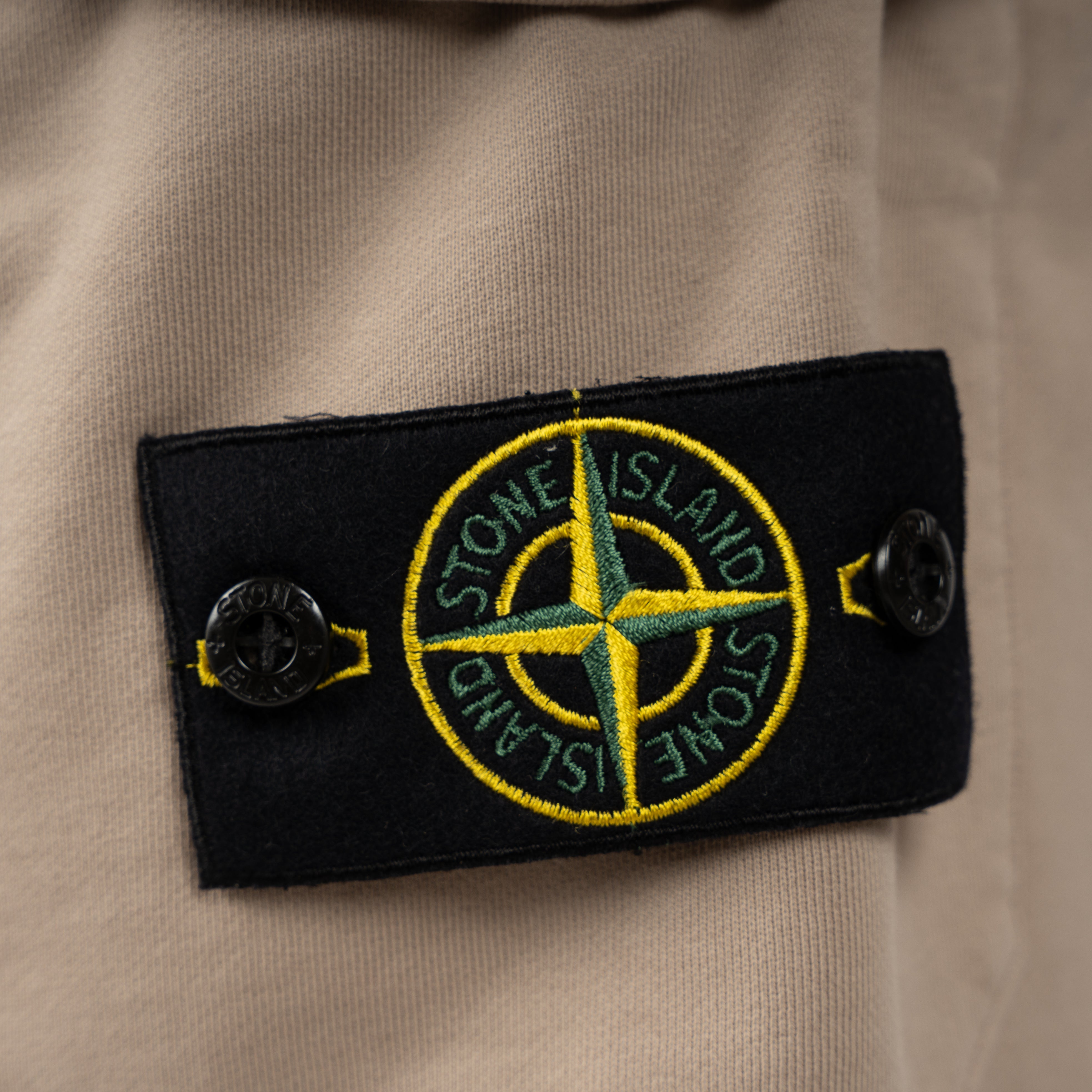 Stone Island Joggingbroek Zand | Cotton Fleece