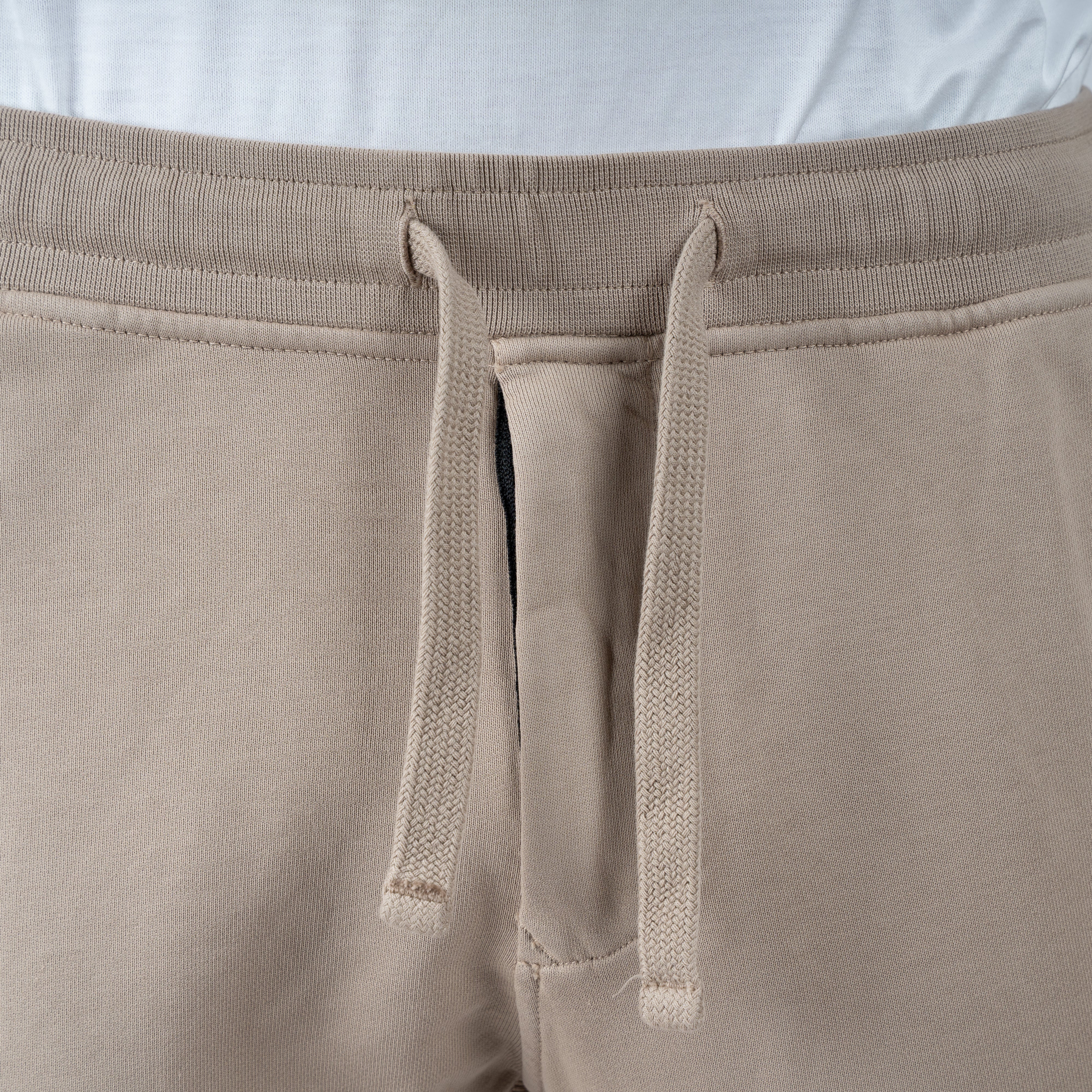 Stone Island Joggingbroek Zand | Cotton Fleece